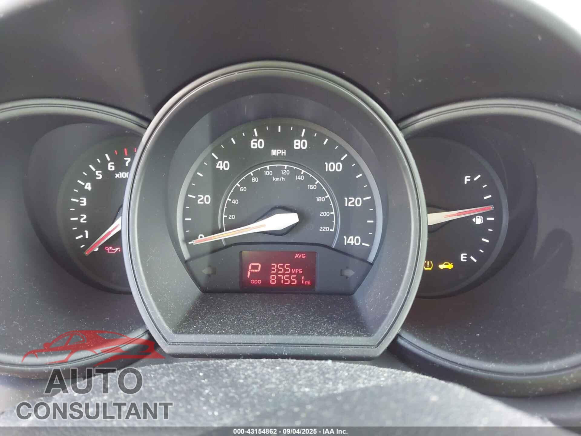 KIA RIO5 2012 - KNADM5A34C6054914