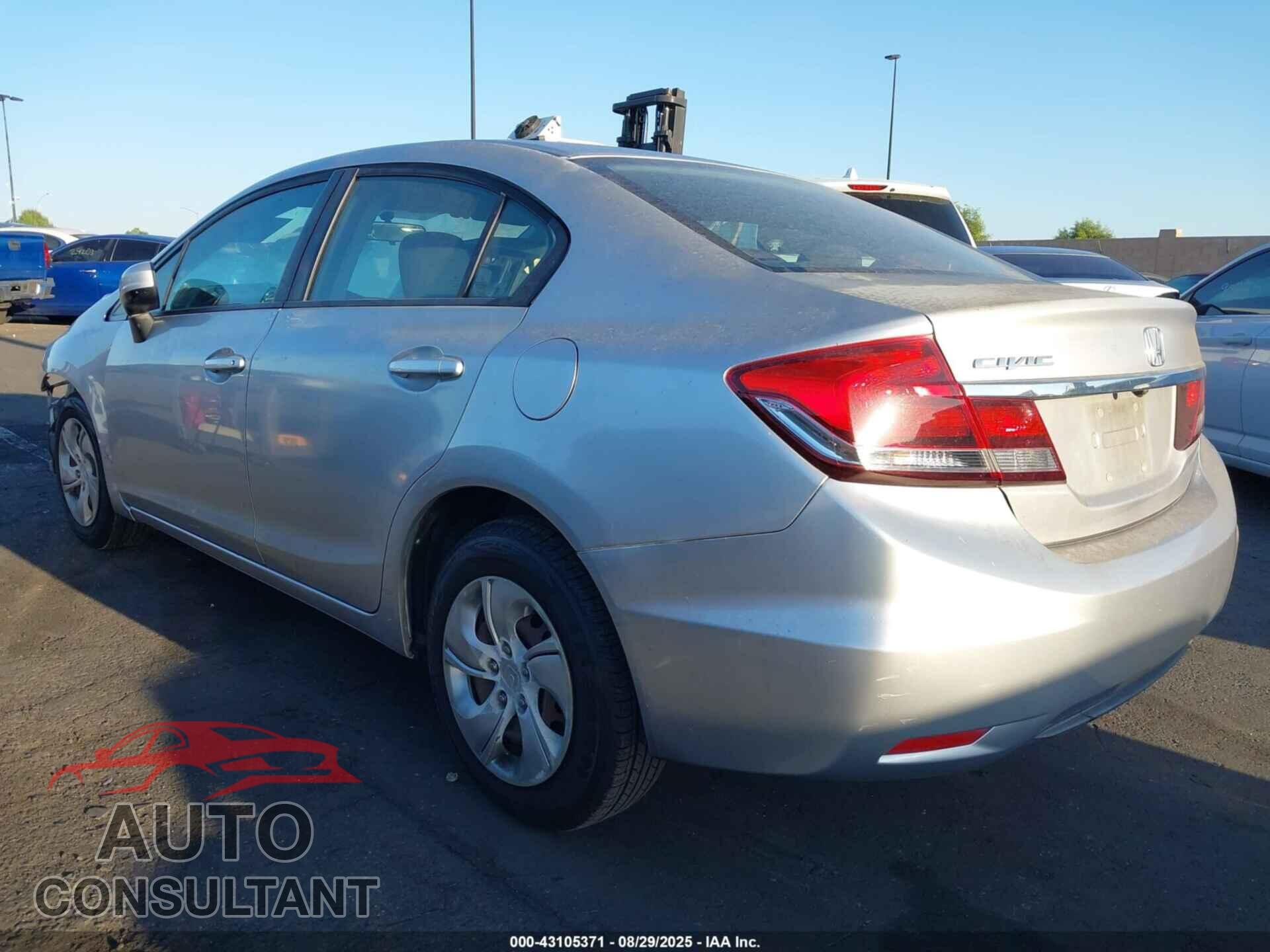 HONDA CIVIC 2014 - 19XFB2F53EE270809