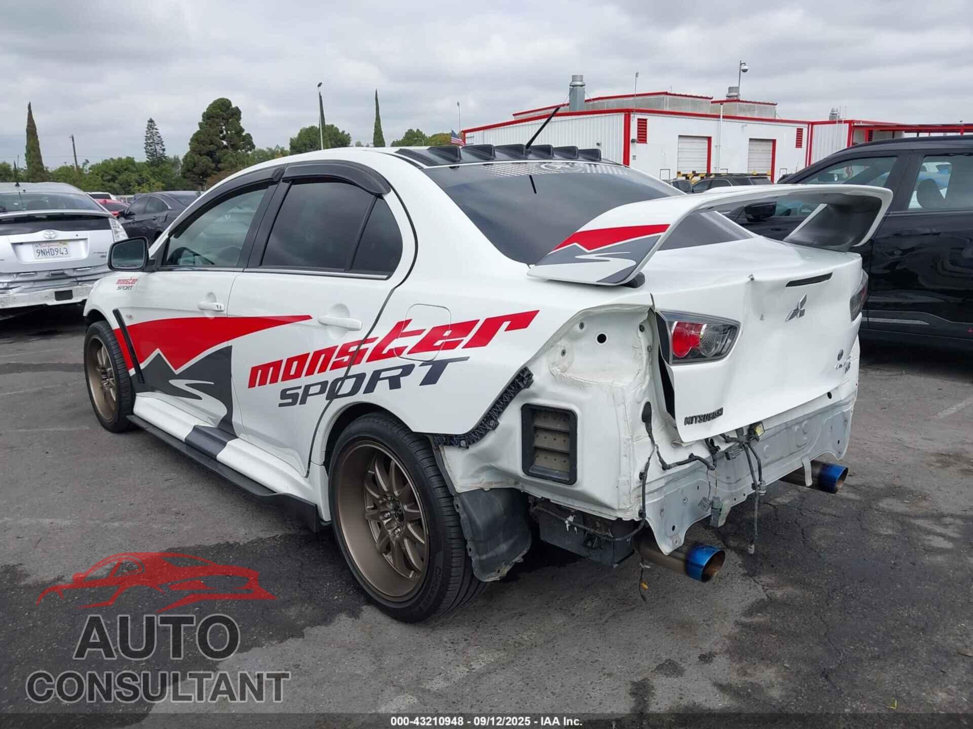 MITSUBISHI LANCER EVOLUTION 2010 - JA32W5FV1AU030625
