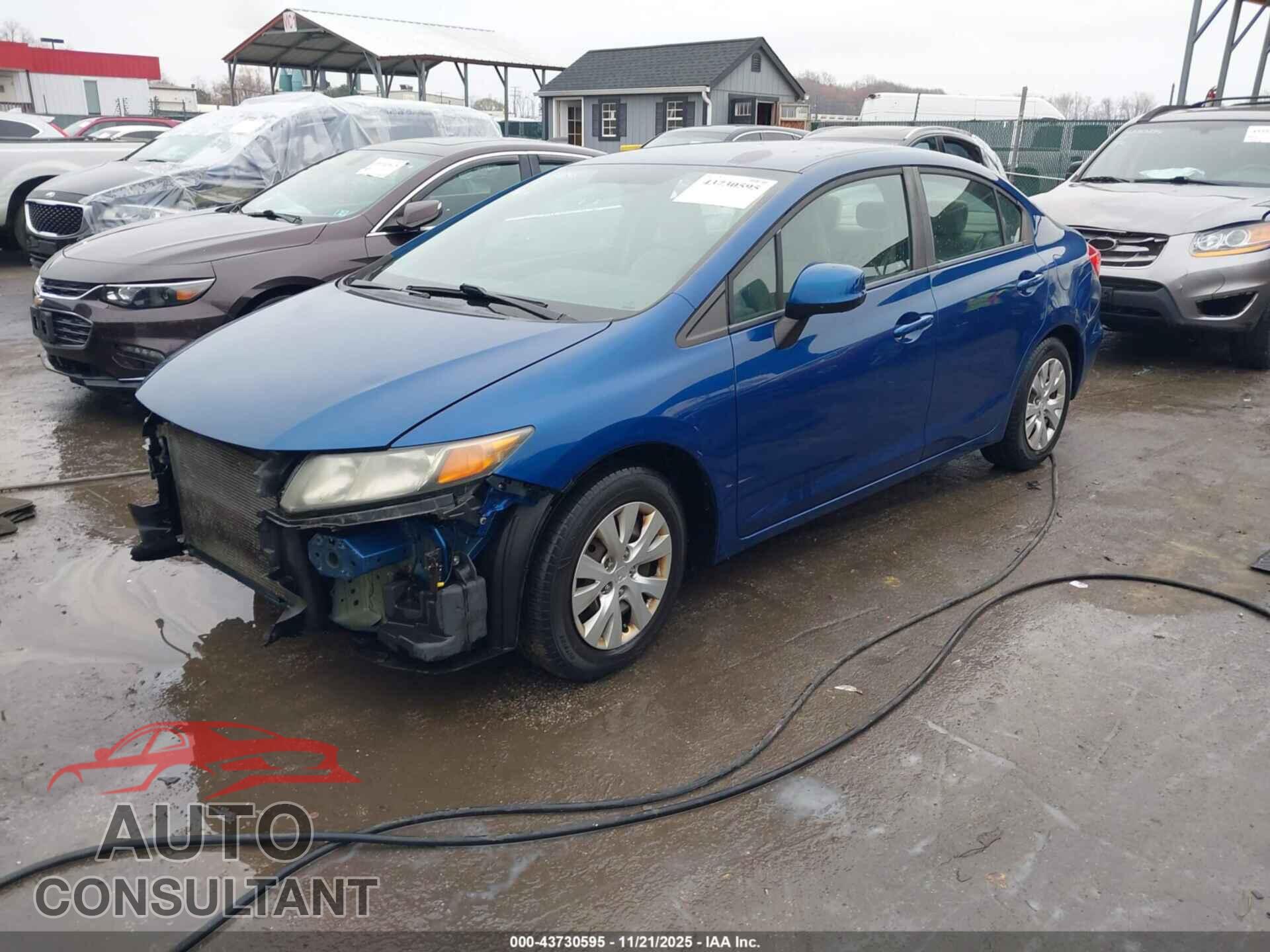 HONDA CIVIC 2012 - 19XFB2F56CE359920