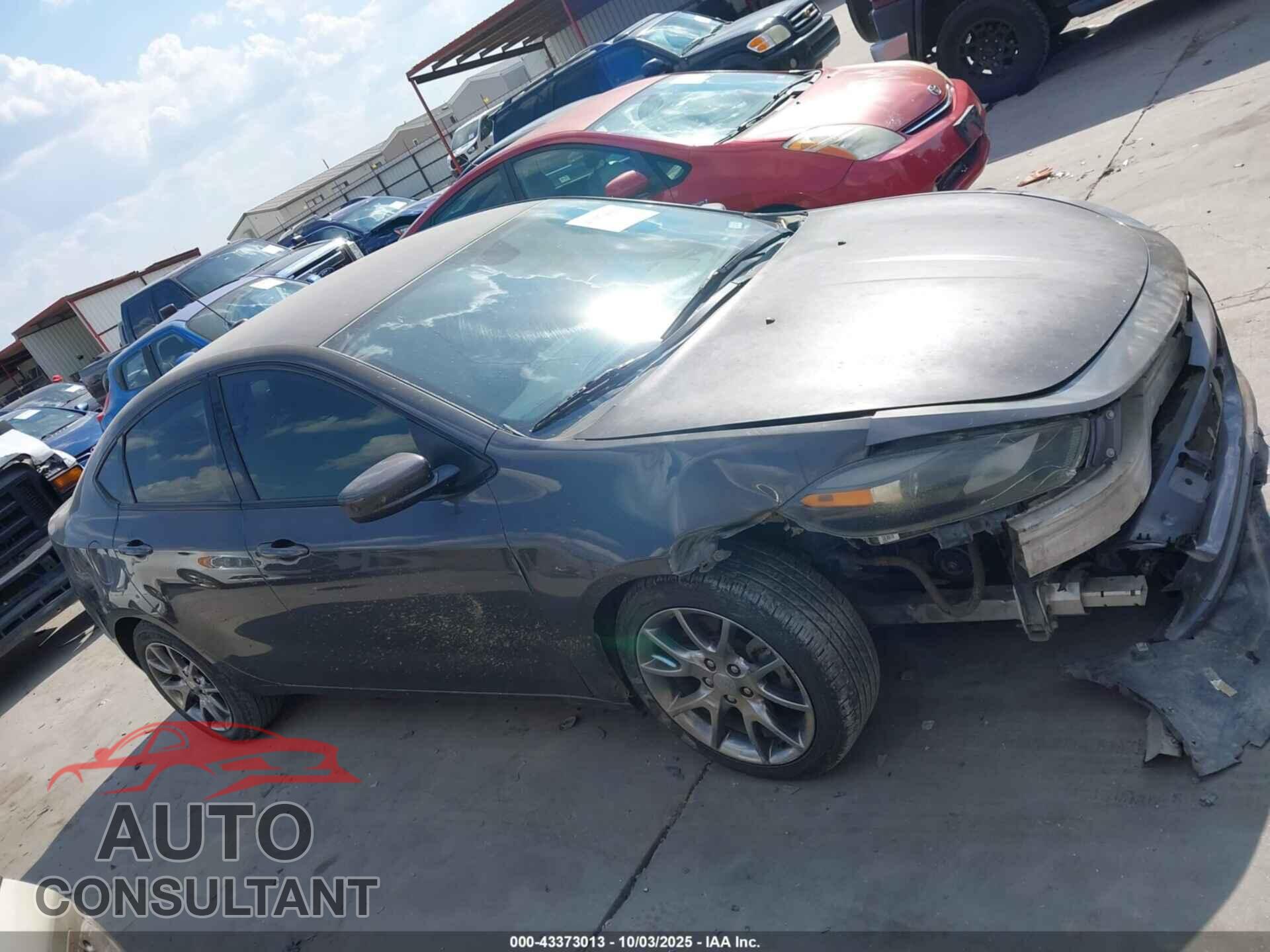 DODGE DART 2015 - 1C3CDFBB7FD200933