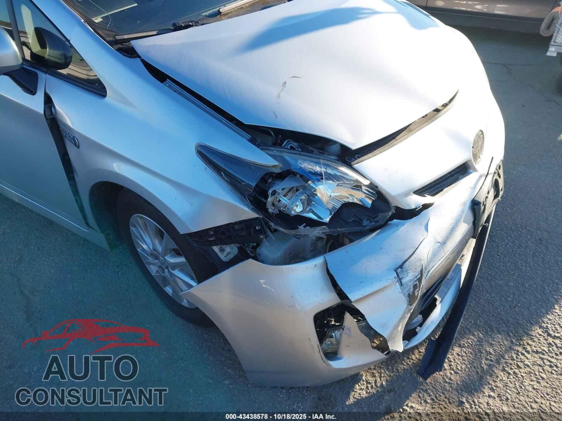 TOYOTA PRIUS PLUG-IN 2014 - JTDKN3DP4E3052594