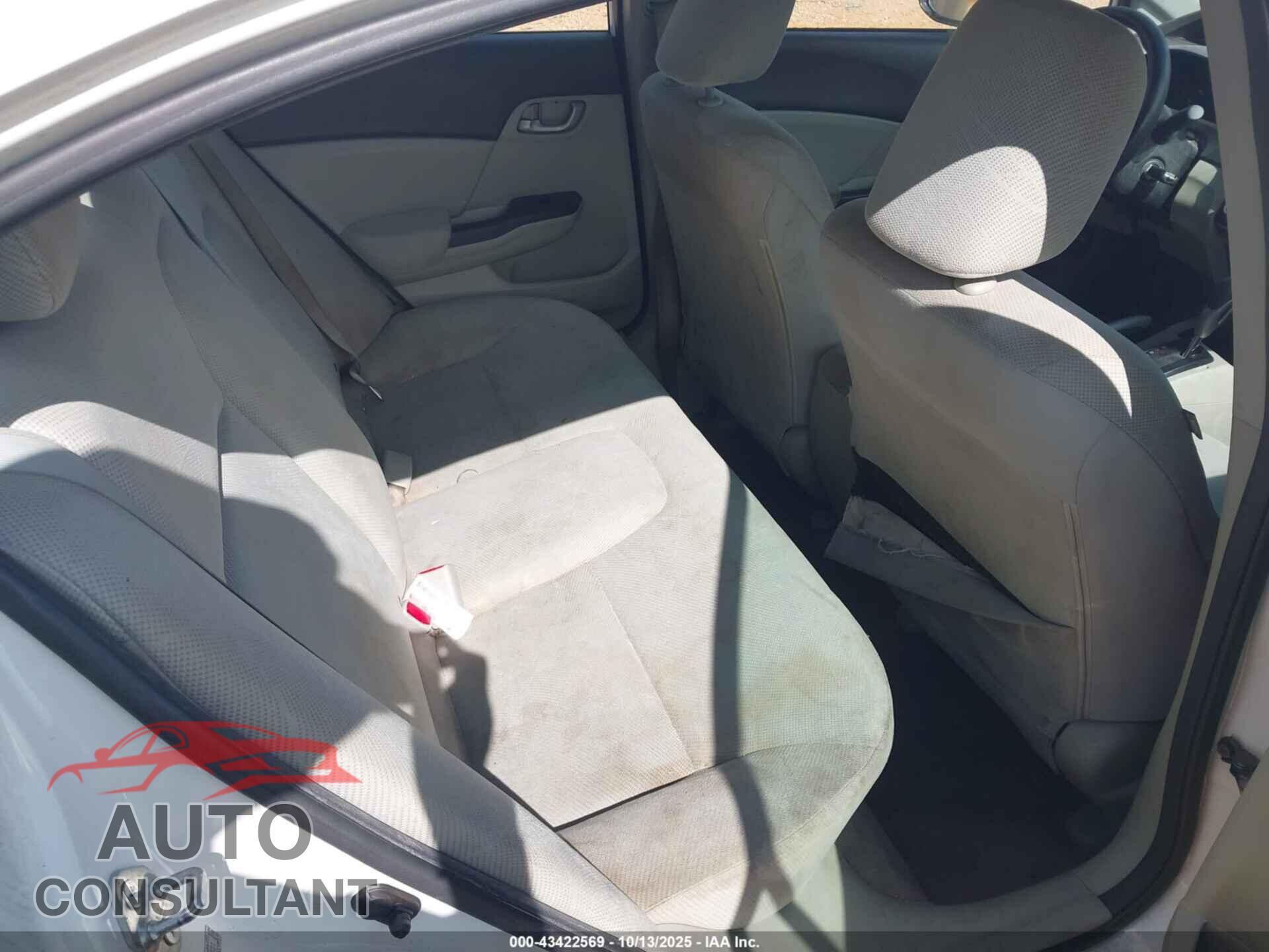 HONDA CIVIC 2012 - 2HGFB2F55CH328731