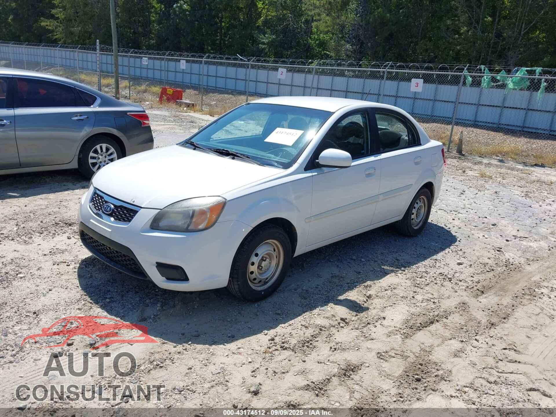 KIA RIO 2010 - KNADH4A30A6643454