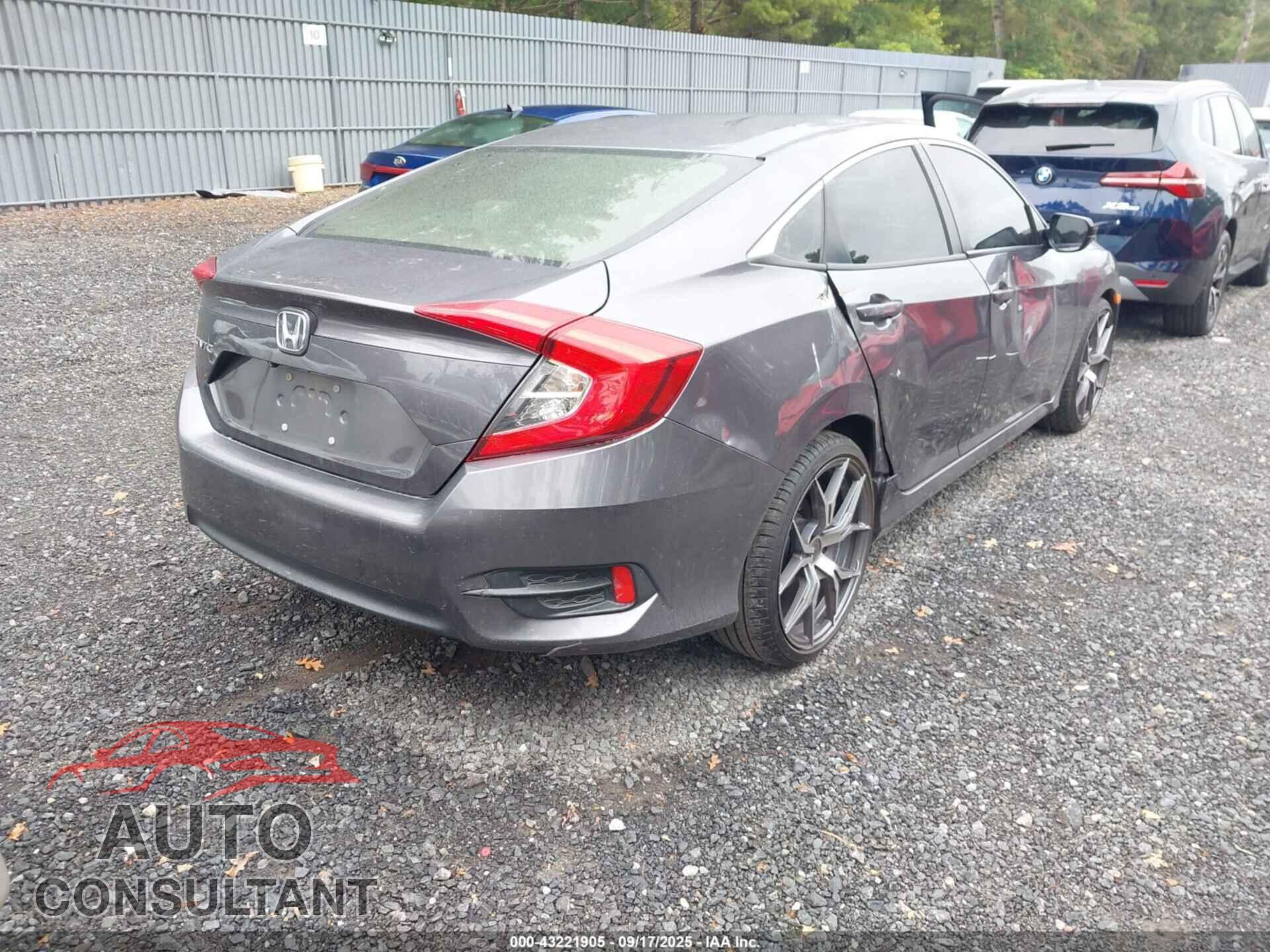 HONDA CIVIC 2017 - 19XFC2F55HE224609