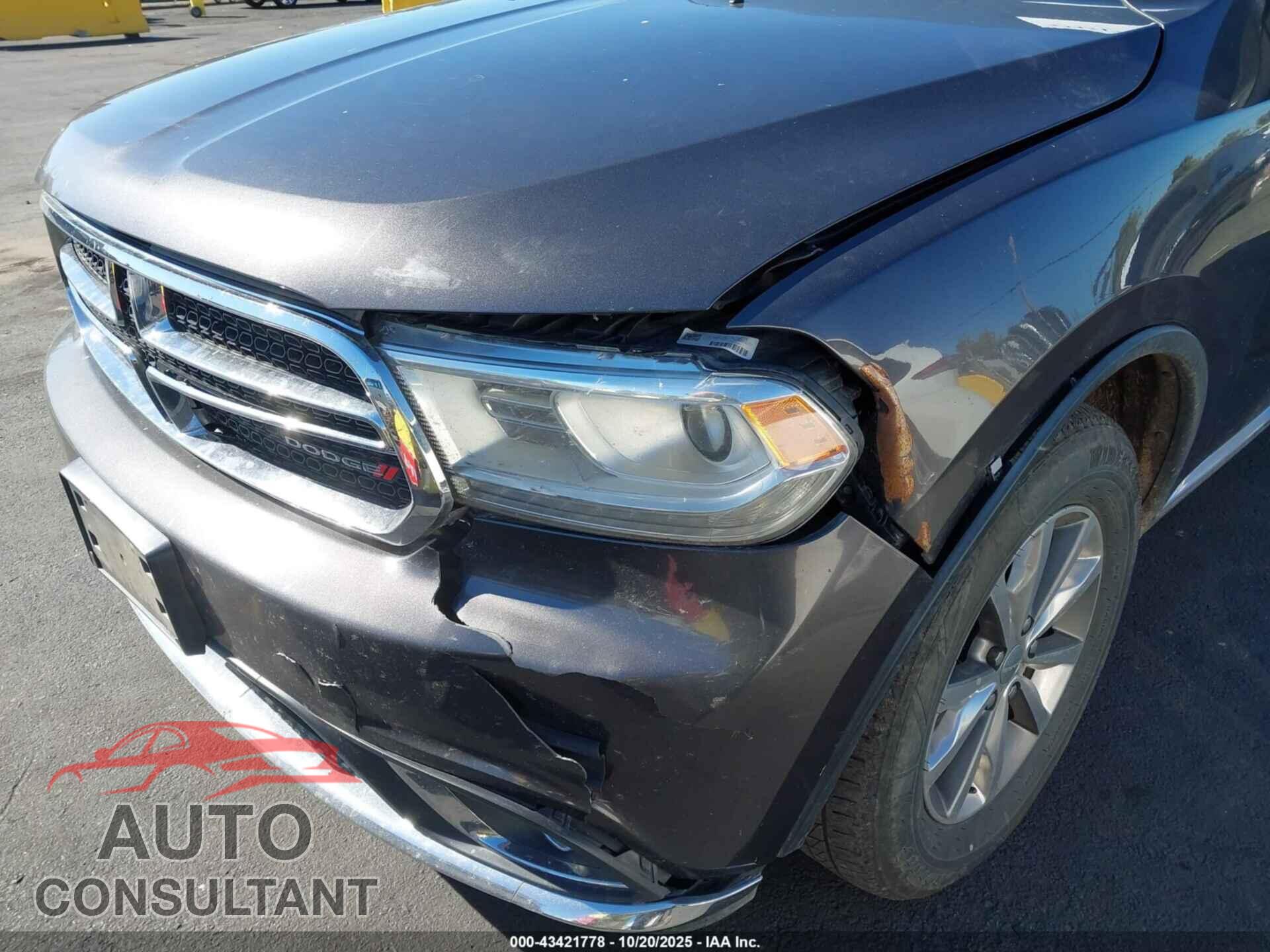 DODGE DURANGO 2015 - 1C4RDJDG0FC843079