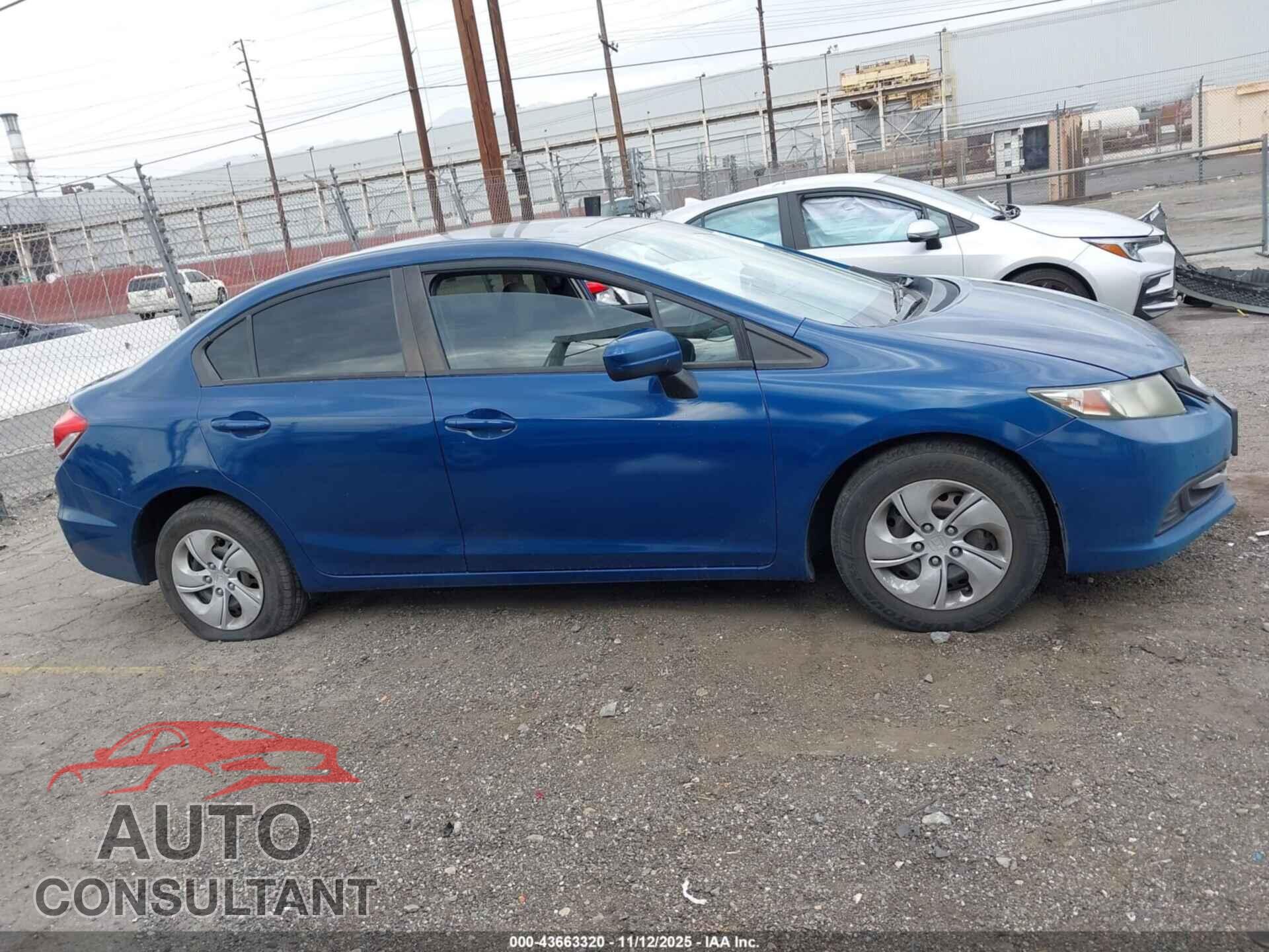 HONDA CIVIC 2014 - 19XFB2F54EE262847