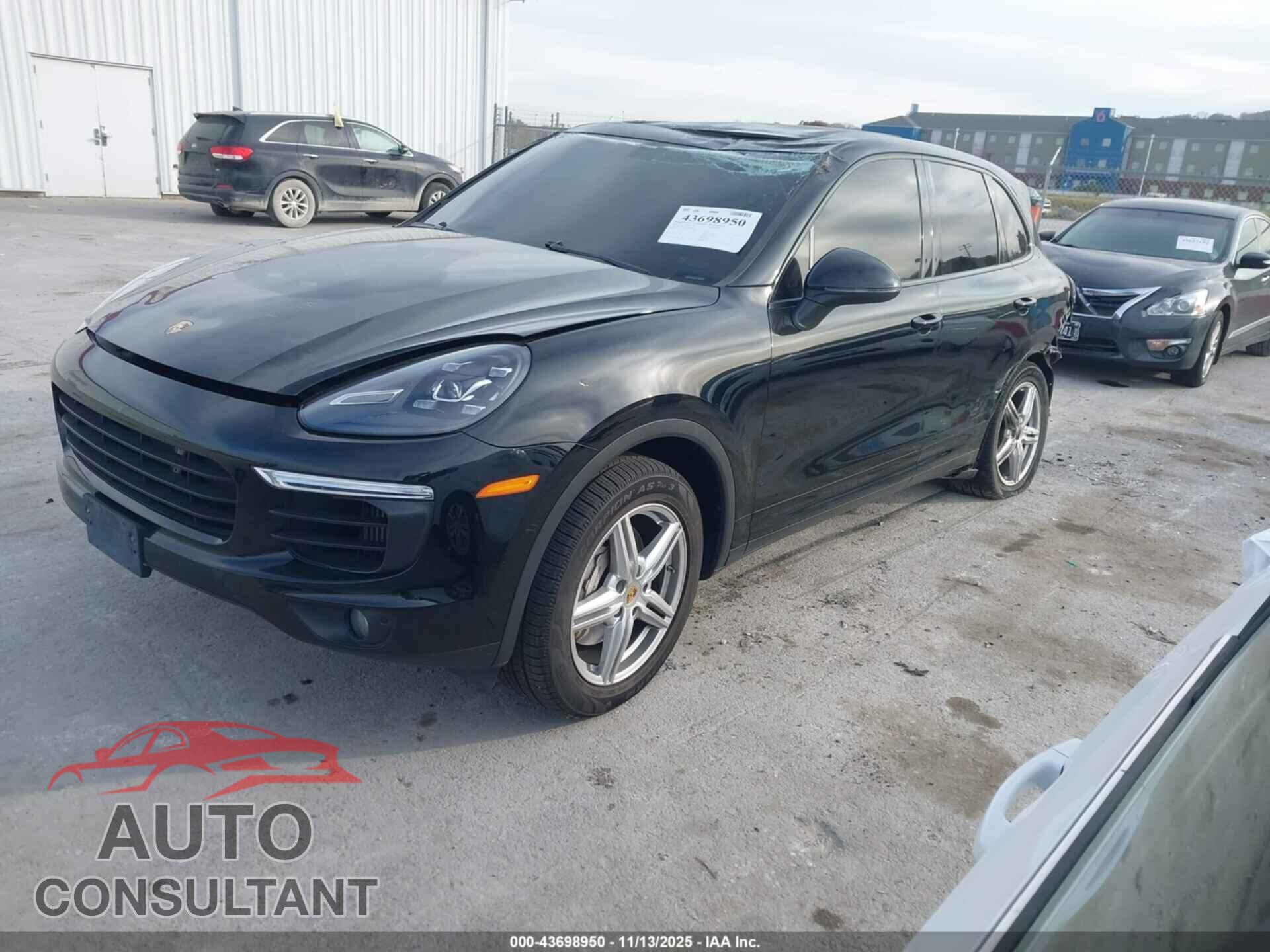 PORSCHE CAYENNE 2016 - WP1AB2A28GLA96011