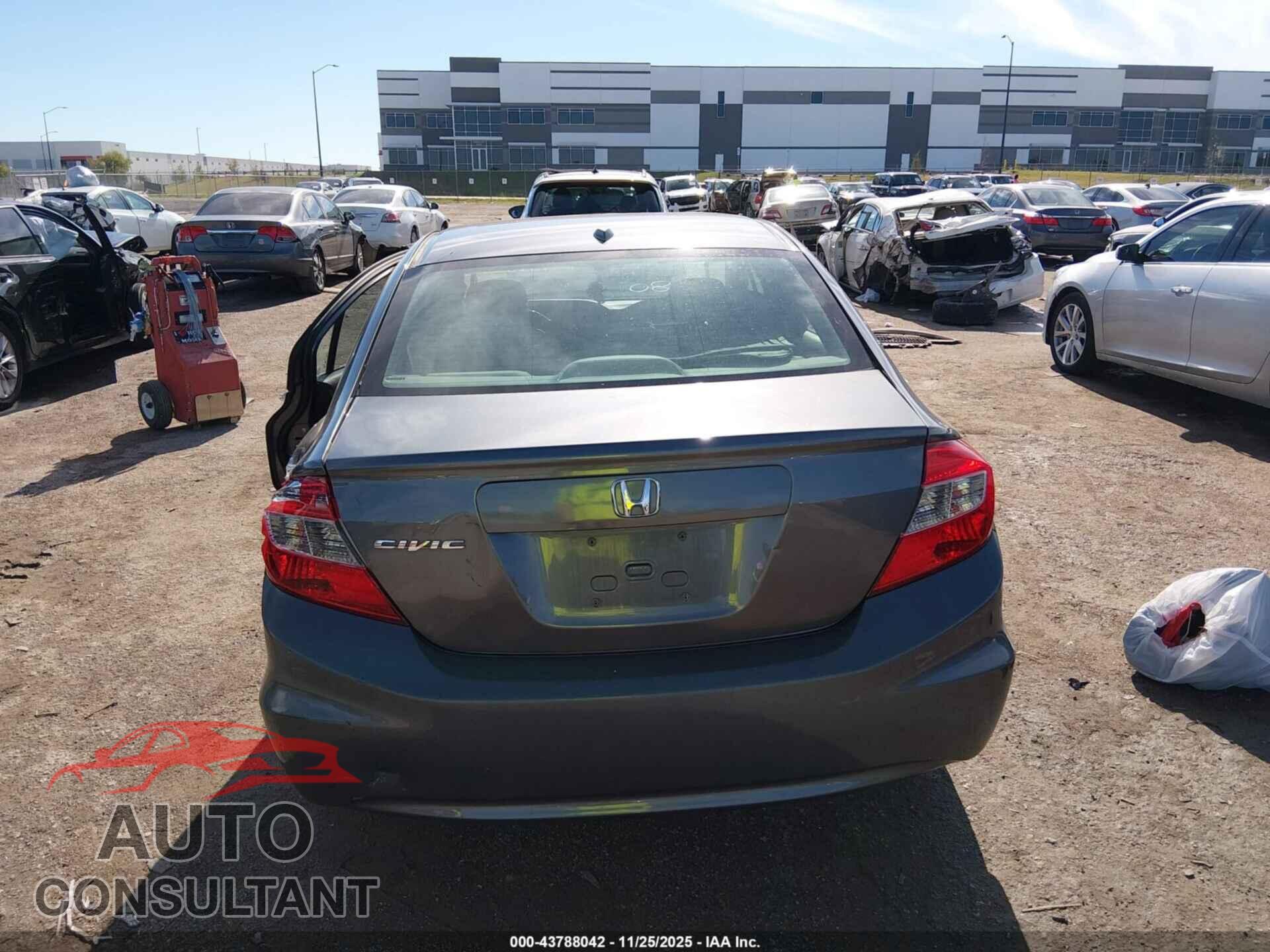 HONDA CIVIC 2012 - 19XFB2F93CE310080