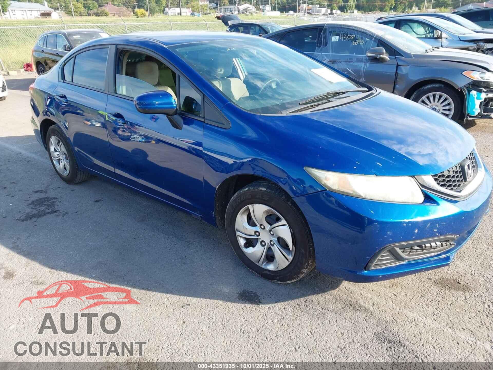 HONDA CIVIC 2015 - 19XFB2F57FE091237