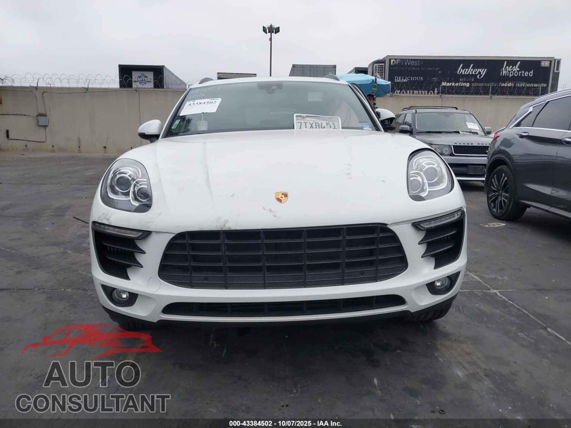 PORSCHE MACAN 2017 - WP1AB2A53HLB15043
