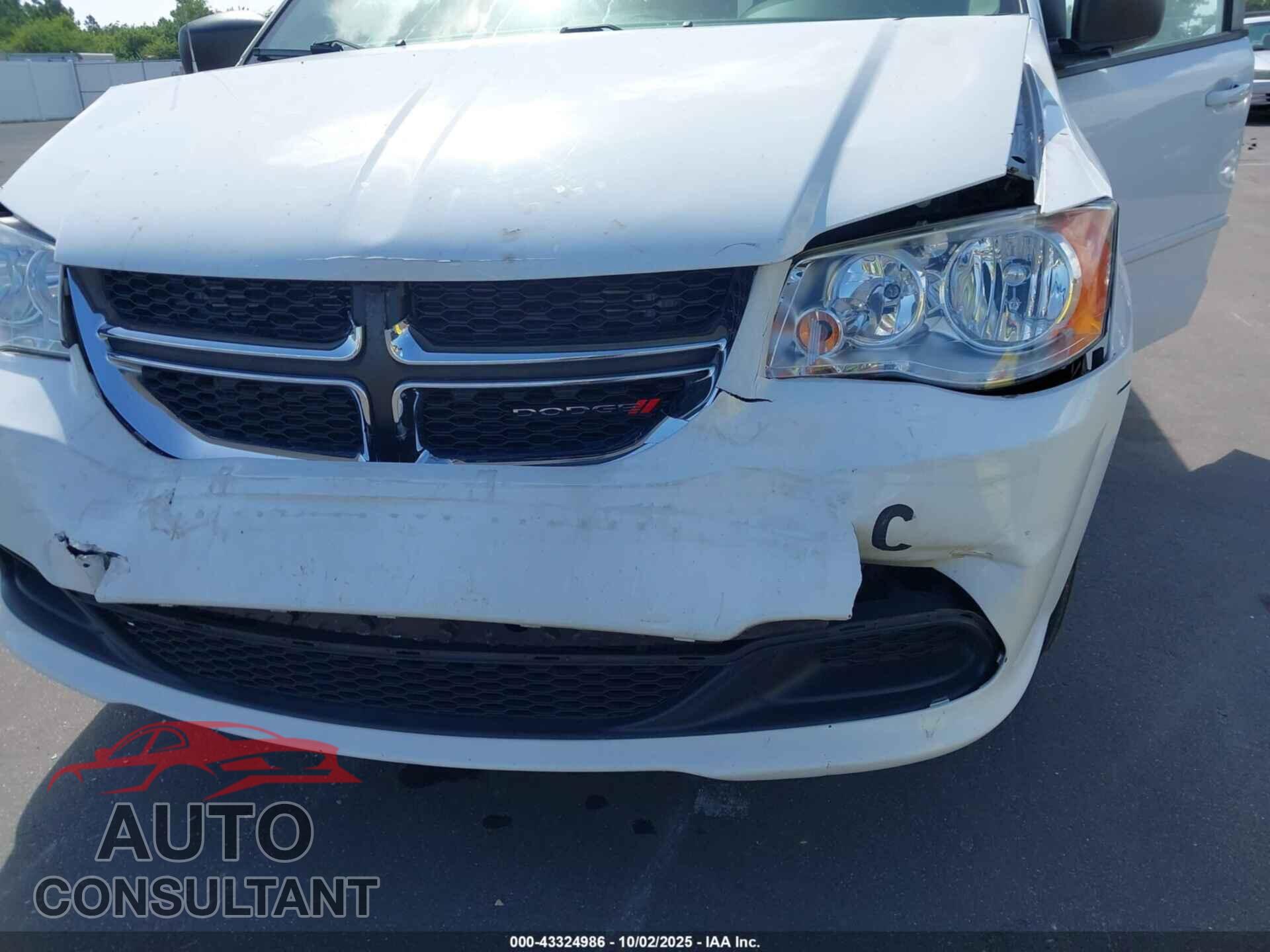 DODGE GRAND CARAVAN 2016 - 2C4RDGBG3GR314997