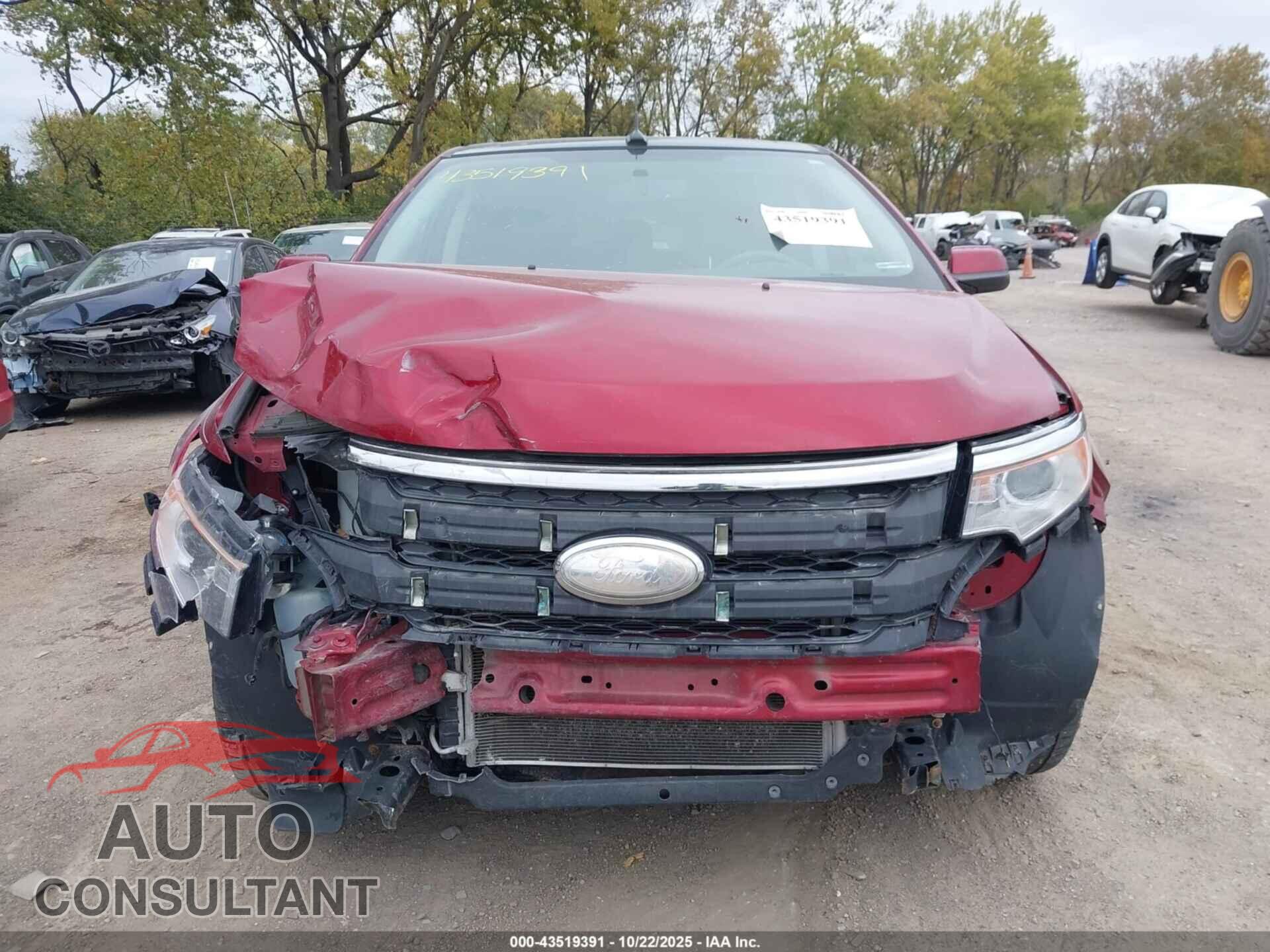 FORD EDGE 2013 - 2FMDK3JC2DBA57967