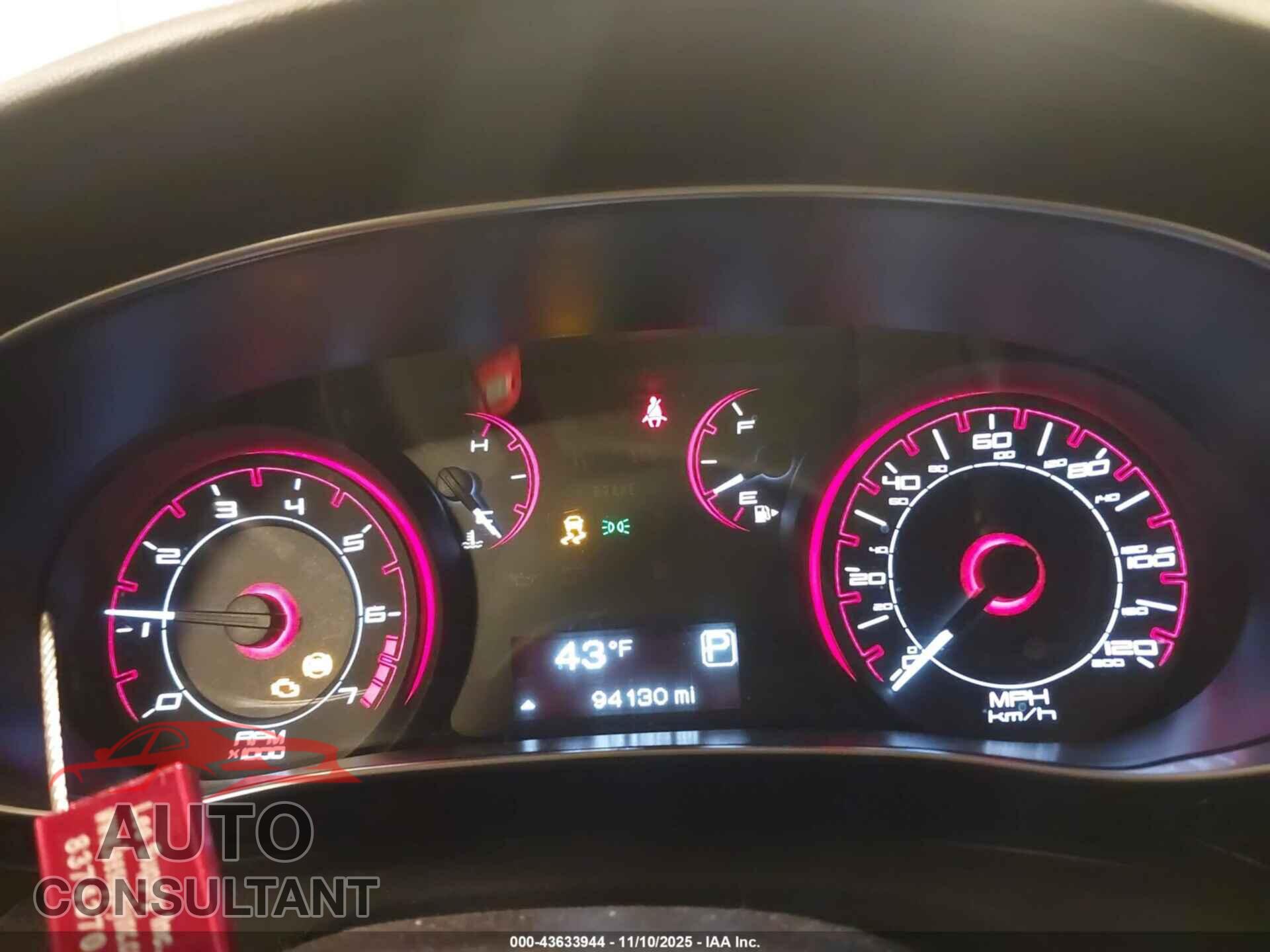 DODGE DART 2013 - 1C3CDFBA7DD332482