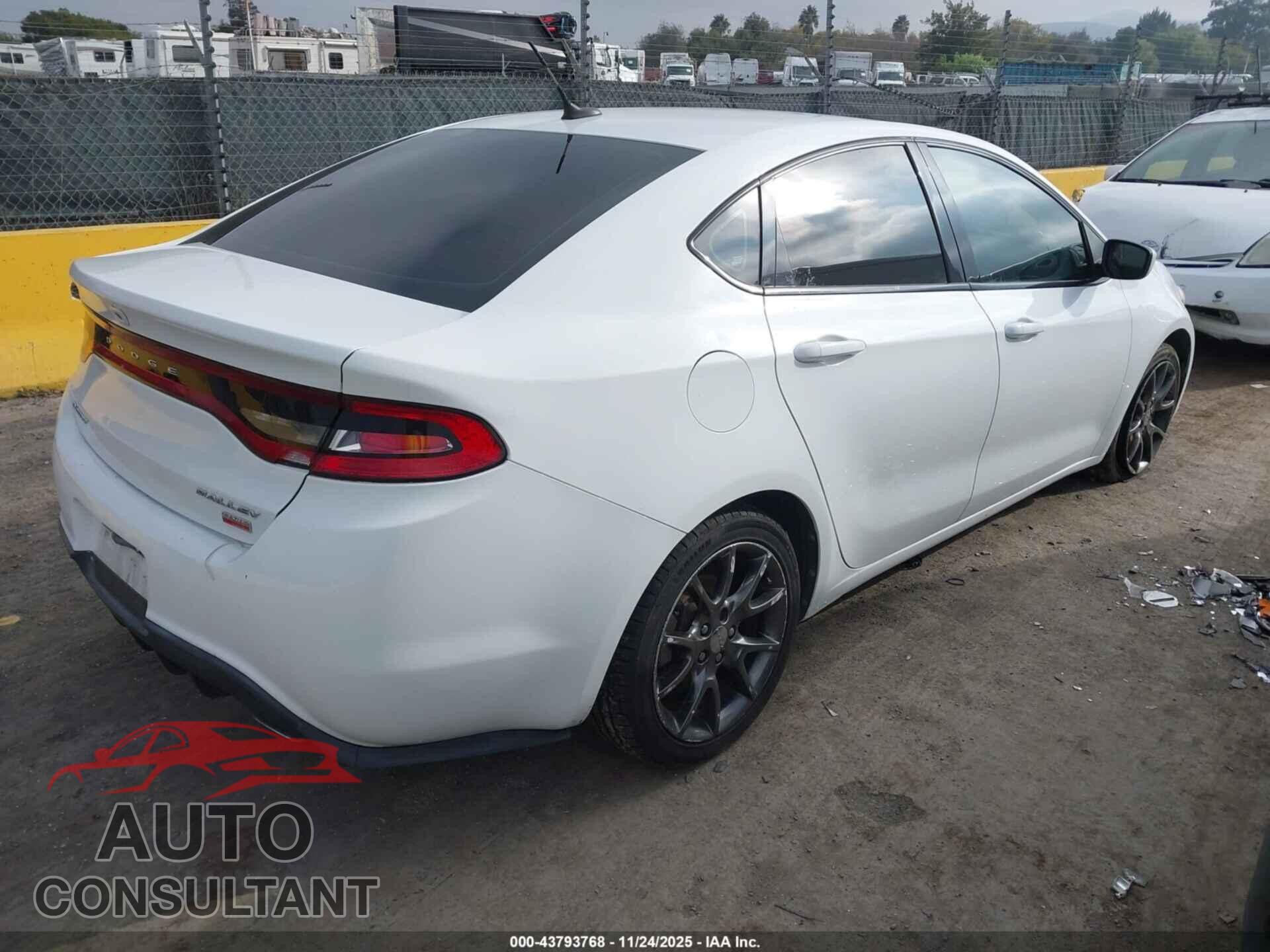 DODGE DART 2013 - 1C3CDFBH3DD135130