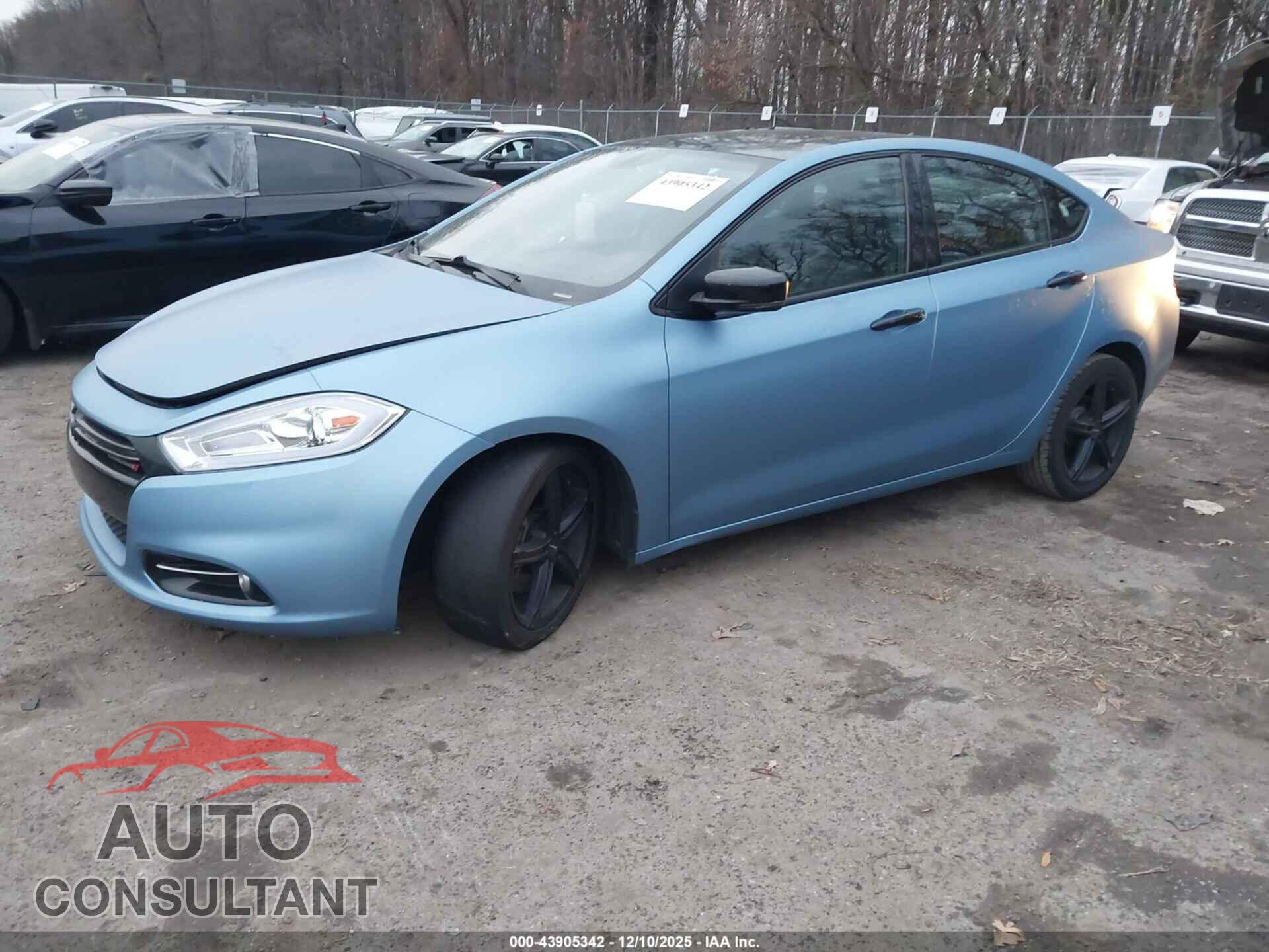 DODGE DART 2014 - 1C3CDFEB7ED834740