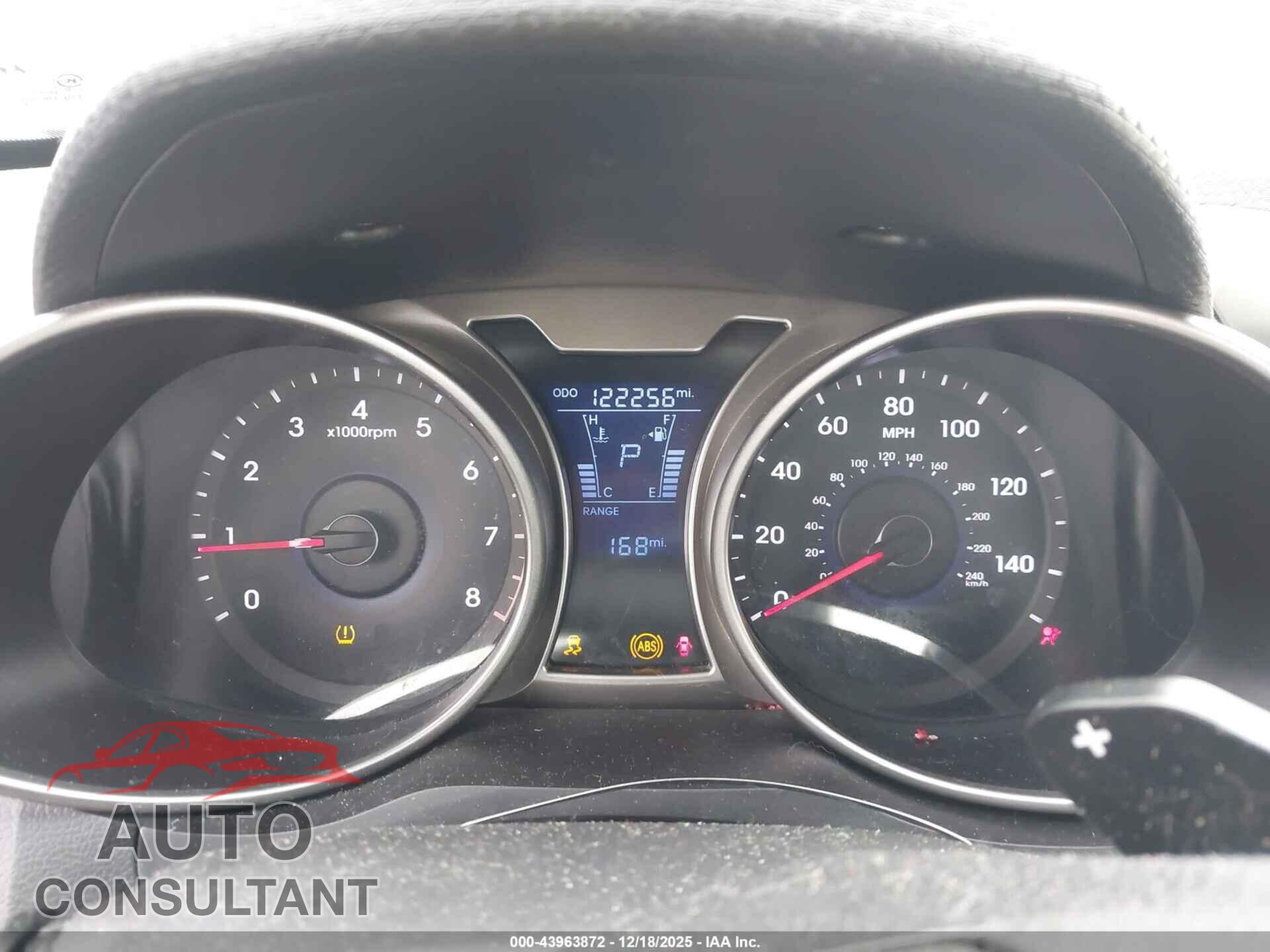HYUNDAI VELOSTER 2012 - KMHTC6AD1CU051069