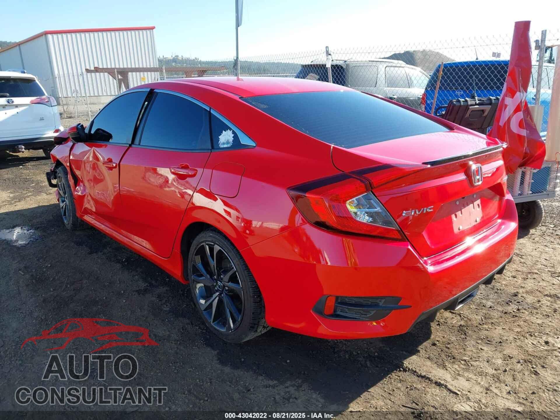 HONDA CIVIC 2019 - 2HGFC2F89KH551926