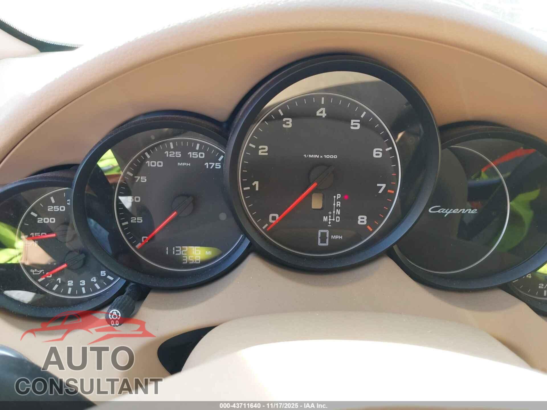 PORSCHE CAYENNE 2012 - WP1AA2A25CLA05080
