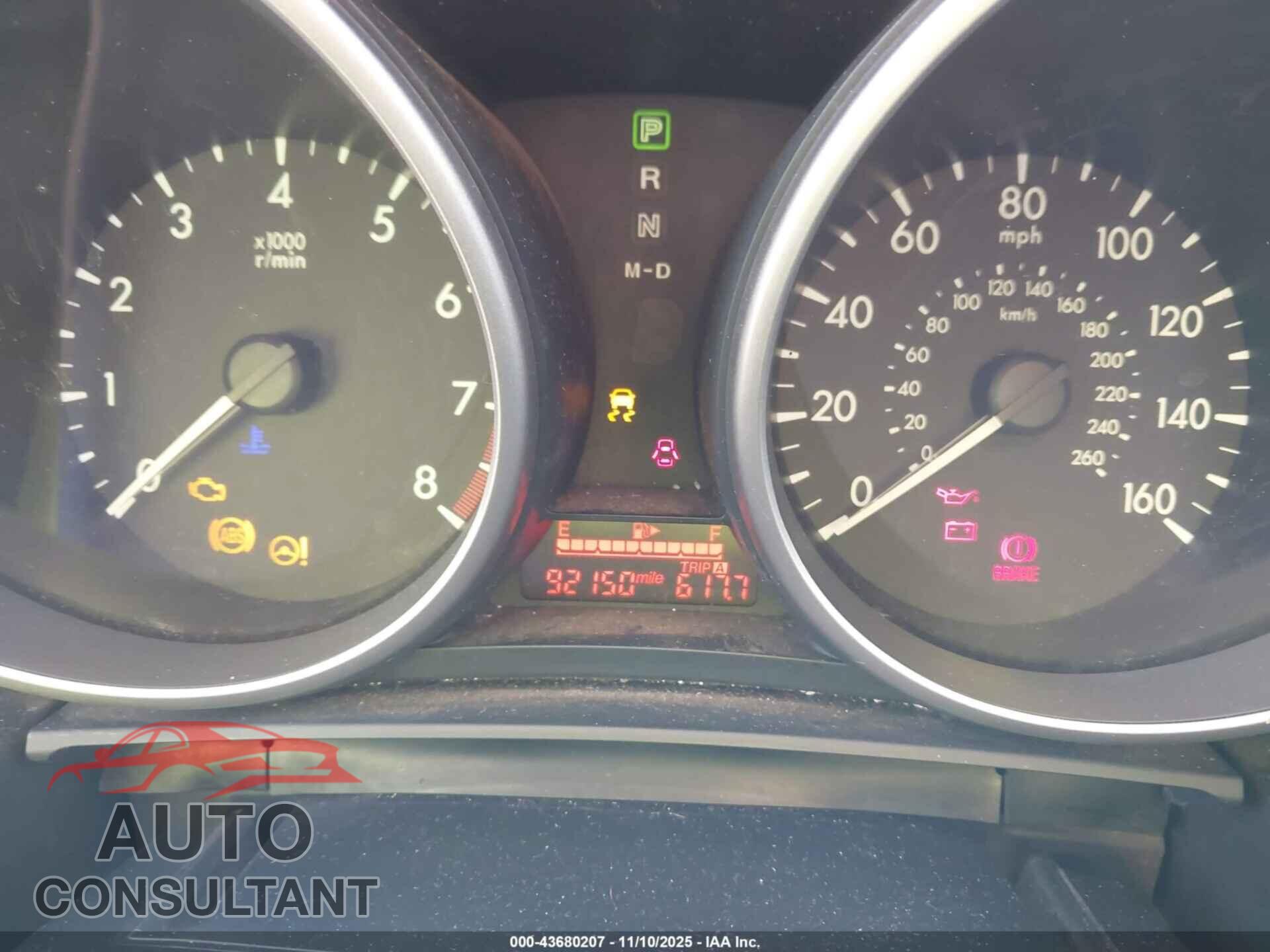 MAZDA MAZDA5 2012 - JM1CW2BL0C0115958