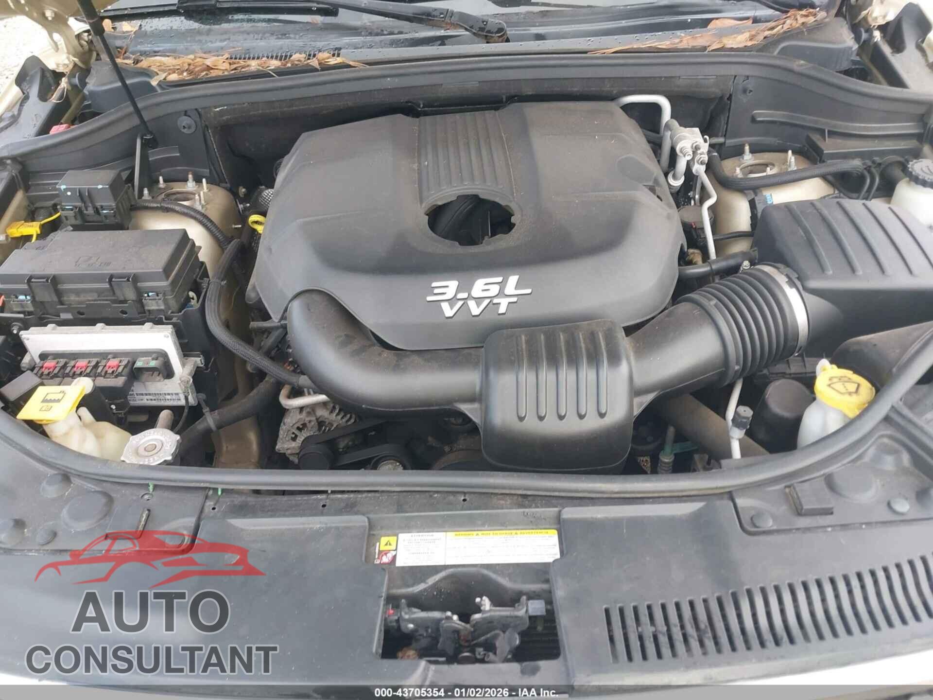 DODGE DURANGO 2012 - 1C4RDHDGXCC113636