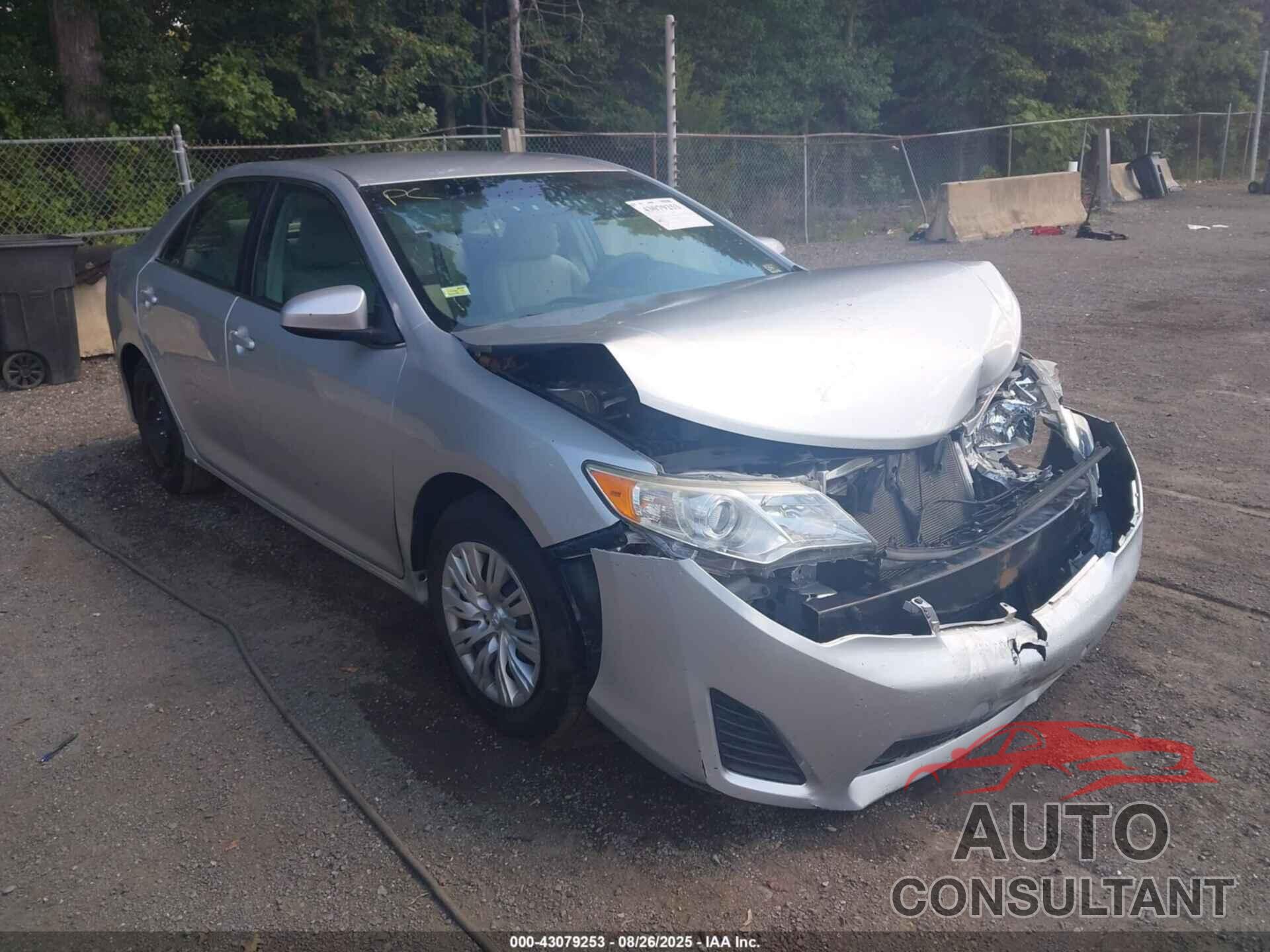 TOYOTA CAMRY 2013 - 4T4BF1FK1DR305982