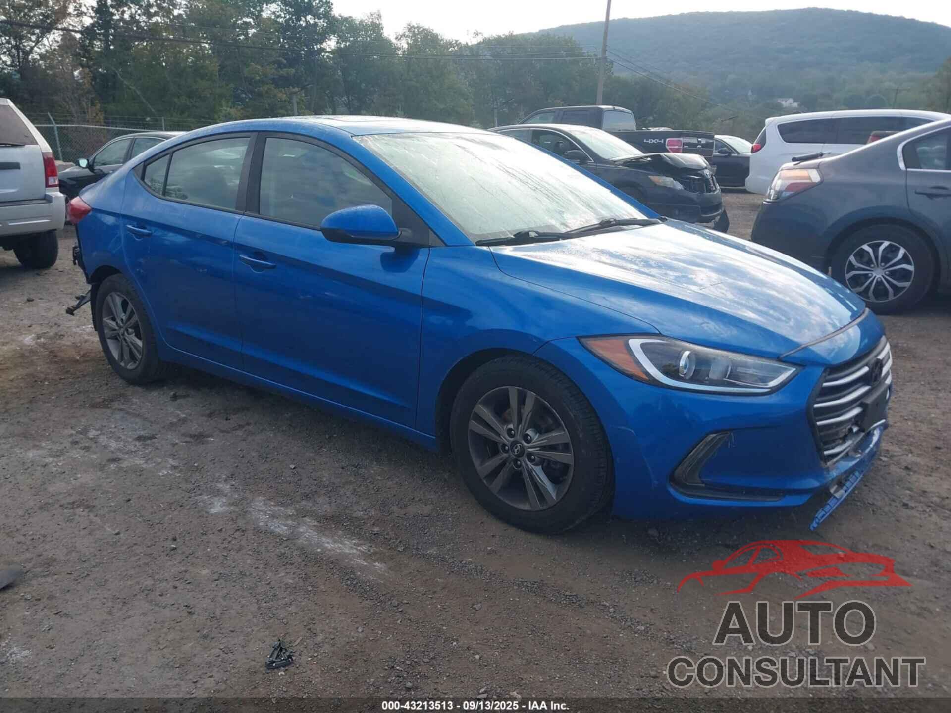 HYUNDAI ELANTRA 2018 - 5NPD84LF2JH360070