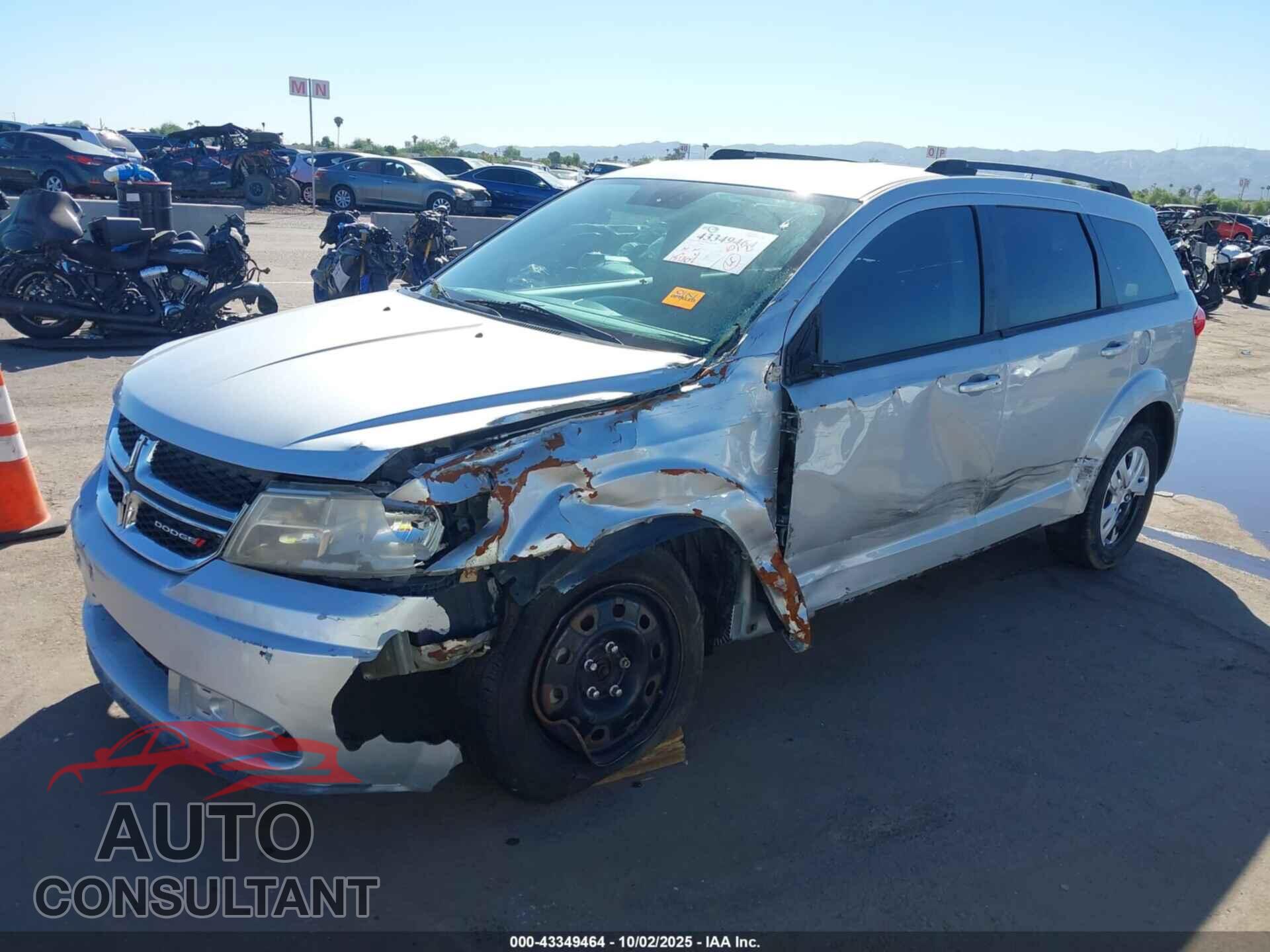 DODGE JOURNEY 2014 - 3C4PDCAB6ET238532