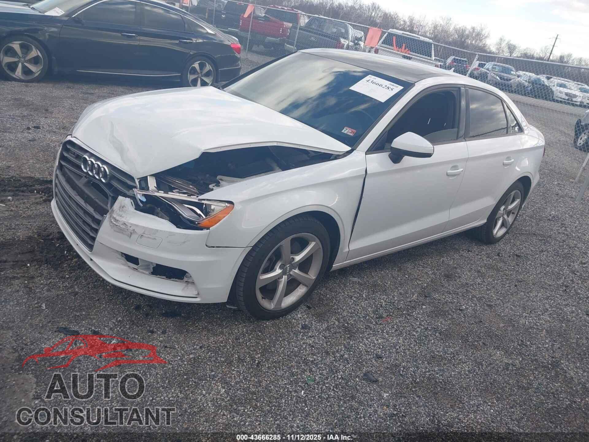 AUDI A3 2015 - WAUBFGFF2F1103349