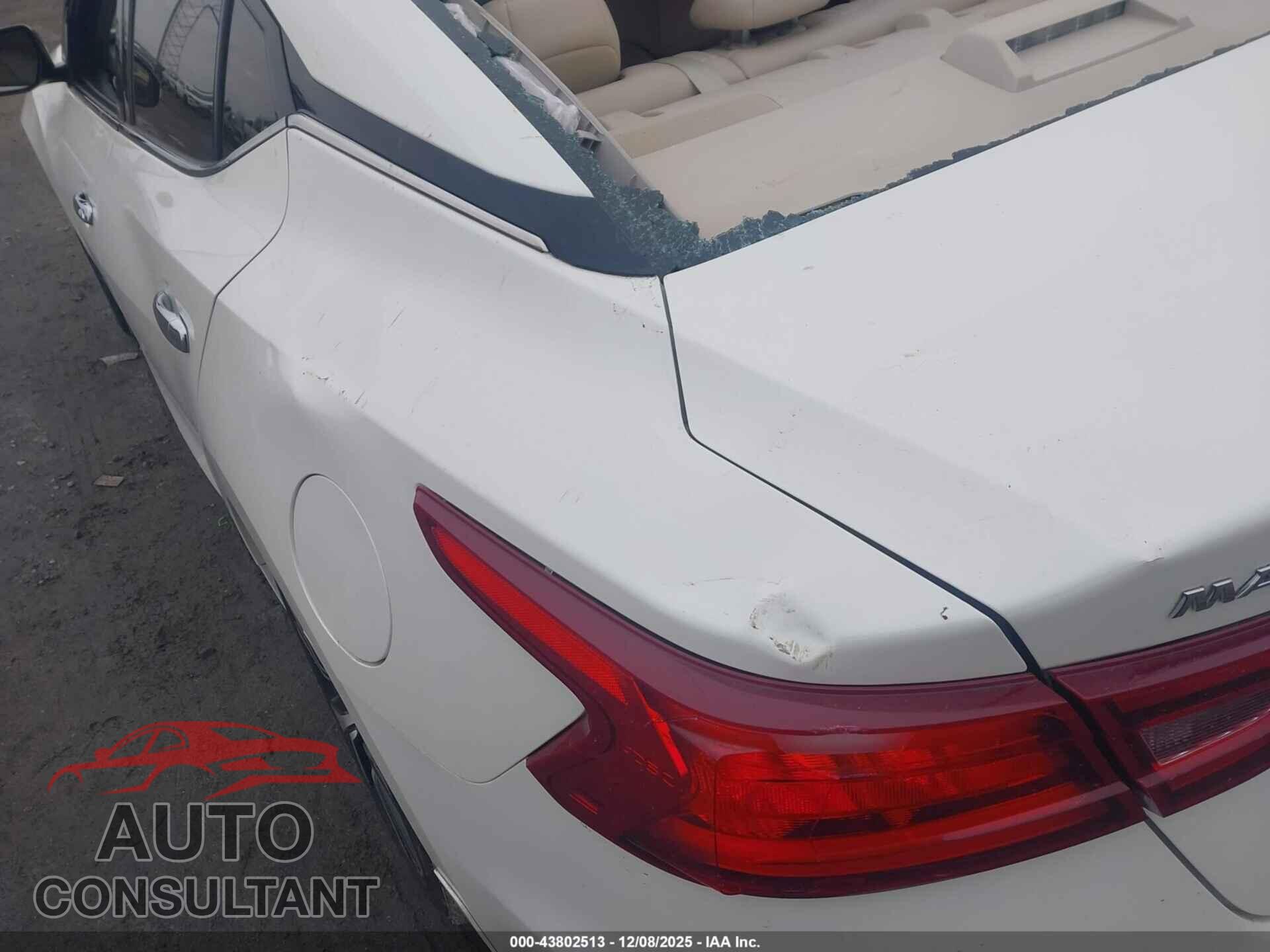 NISSAN MAXIMA 2017 - 1N4AA6AP1HC447548