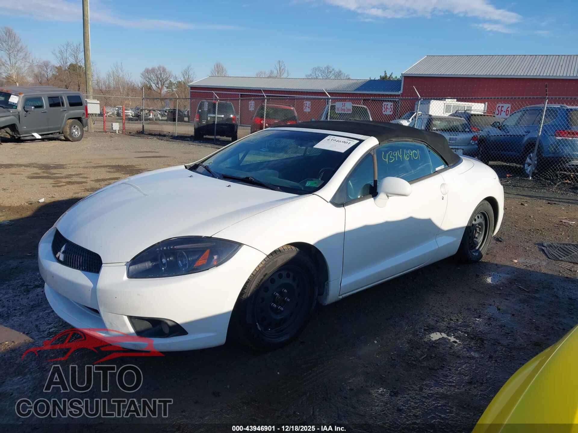 MITSUBISHI ECLIPSE SPYDER 2009 - 4A3AL25F69E042013