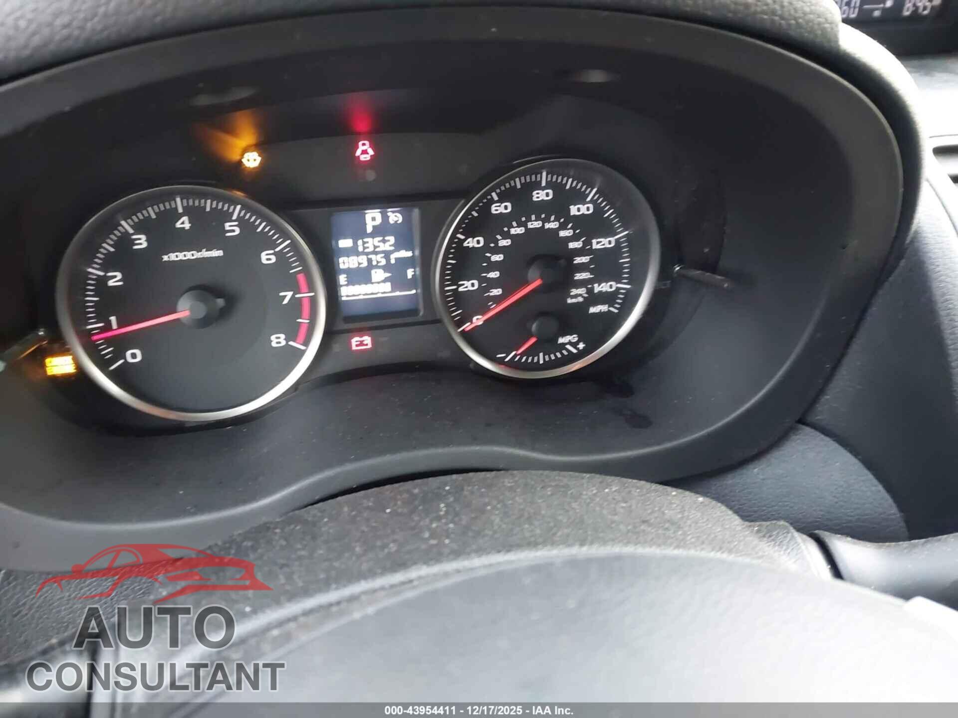 SUBARU IMPREZA 2016 - JF1GJAA65GH010299