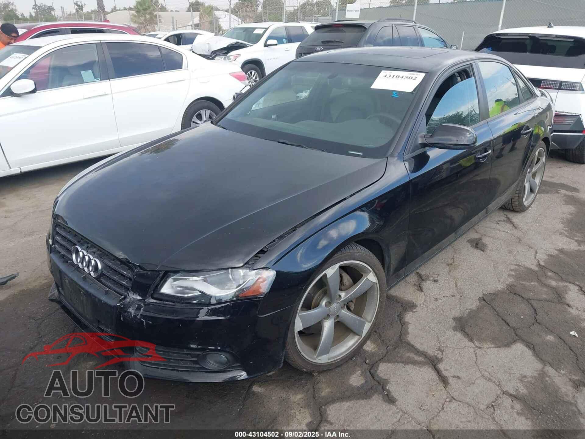 AUDI A4 2011 - WAUEFAFL2BN035914