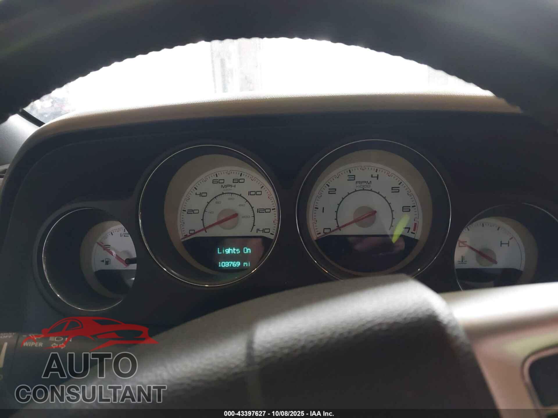 DODGE CHALLENGER 2012 - 2C3CDYAG5CH174159
