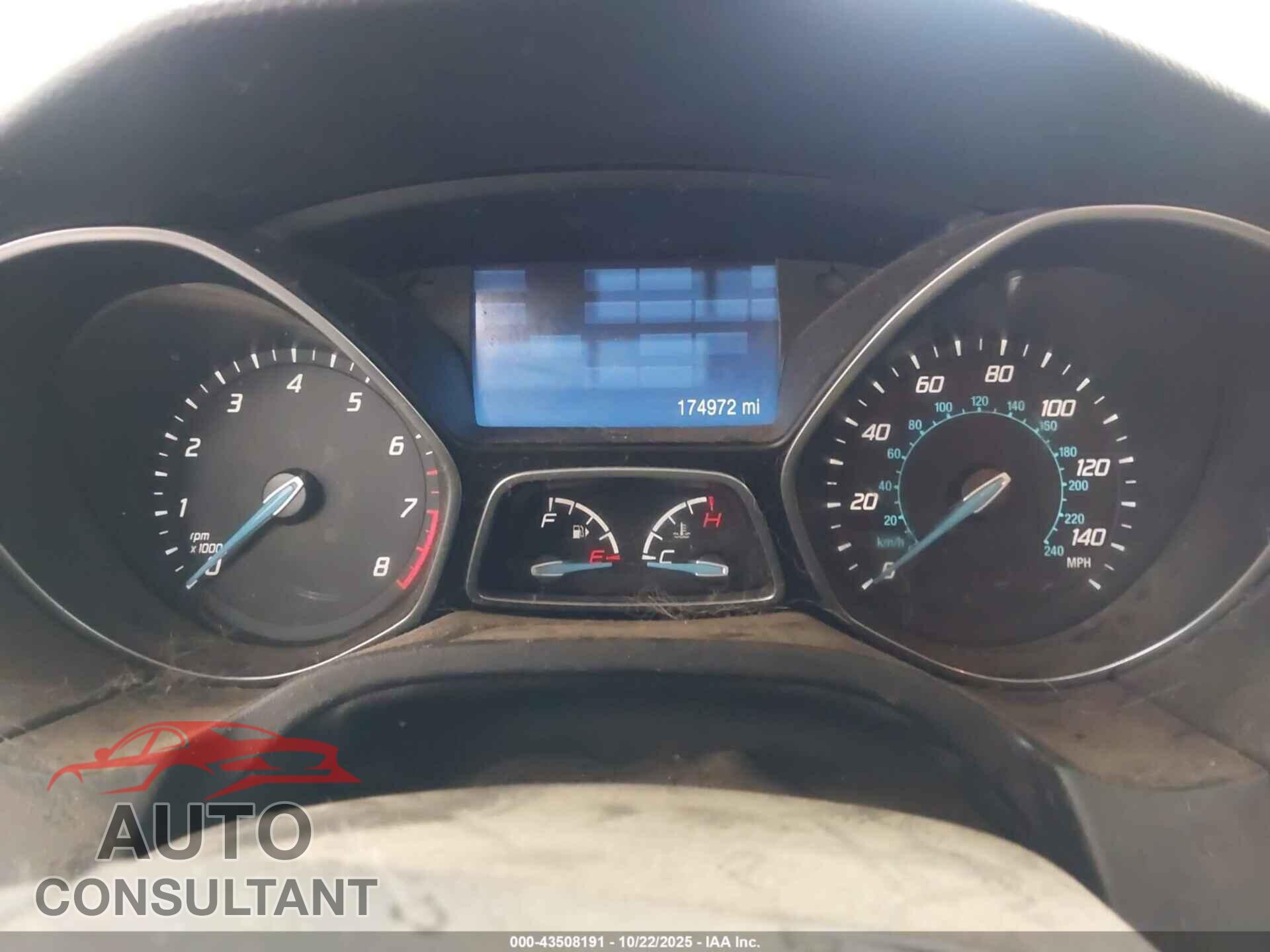 FORD FOCUS 2014 - 1FADP3F28EL361978