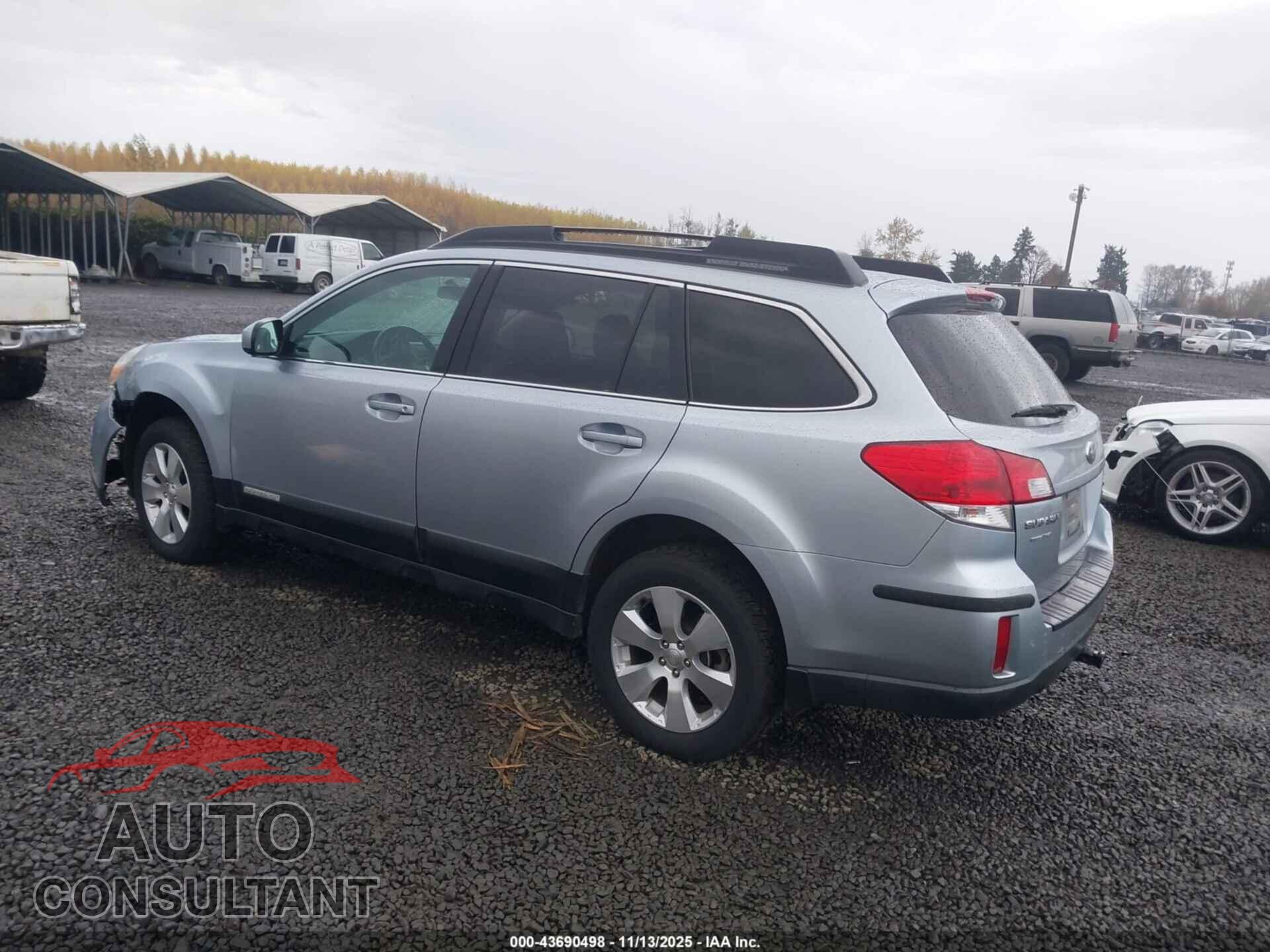 SUBARU OUTBACK 2012 - 4S4BRDCC5C2268333