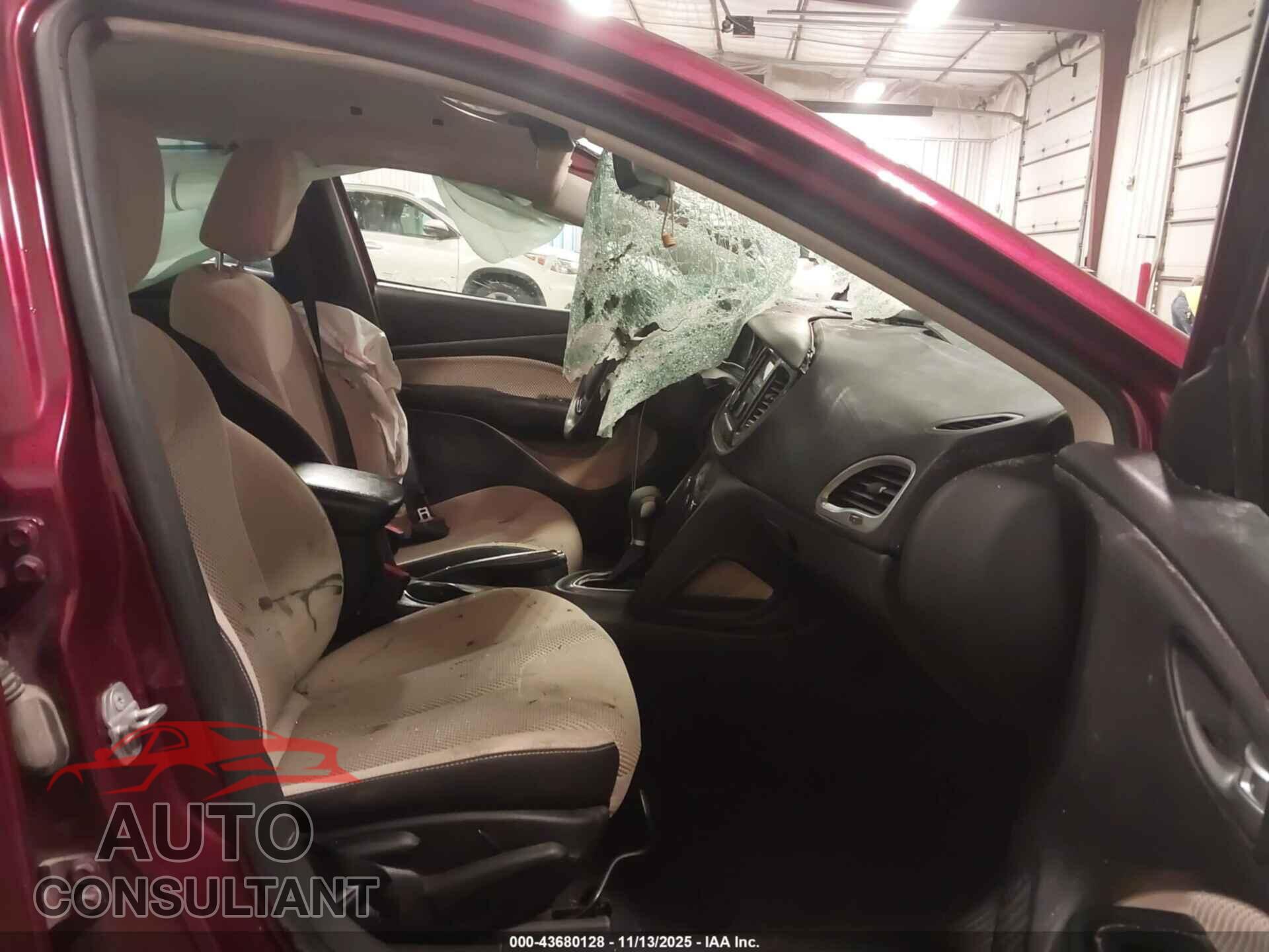 DODGE DART 2015 - 1C3CDFBB7FD344238