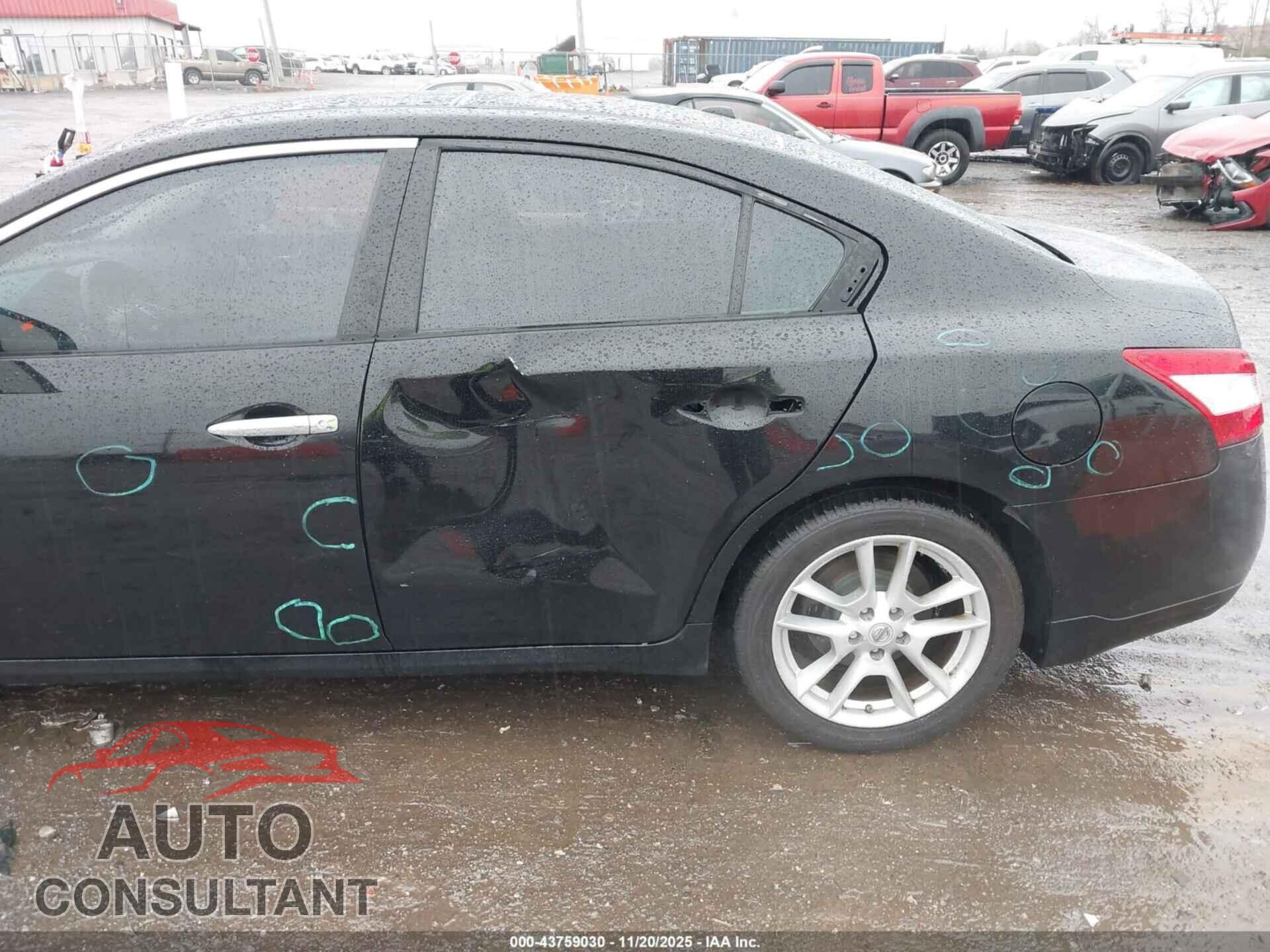 NISSAN MAXIMA 2011 - 1N4AA5AP5BC860025