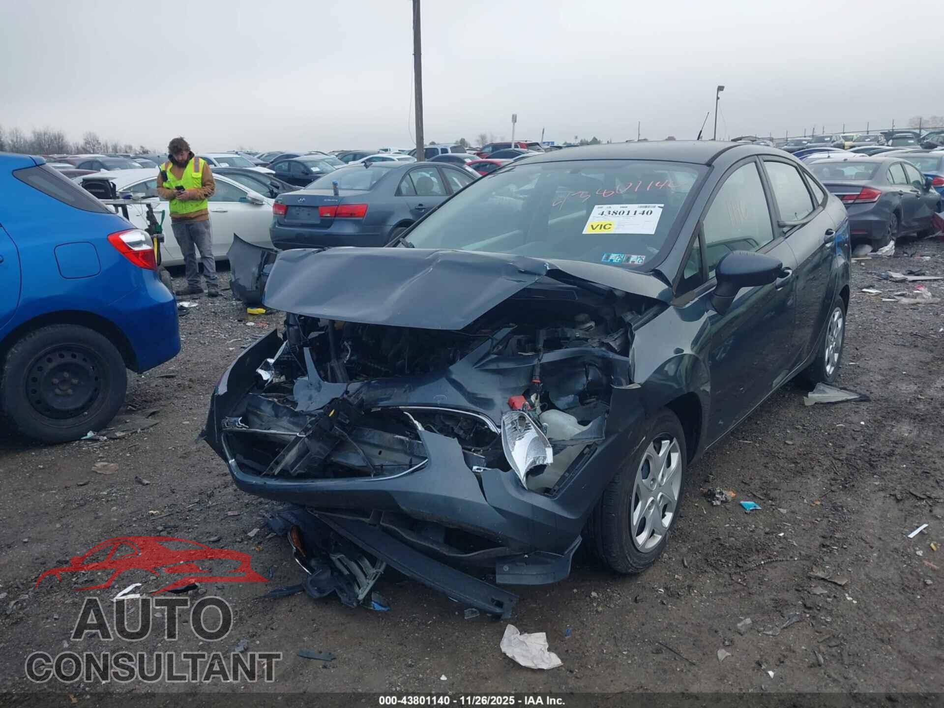 FORD FIESTA 2011 - 3FADP4AJ4BM232358