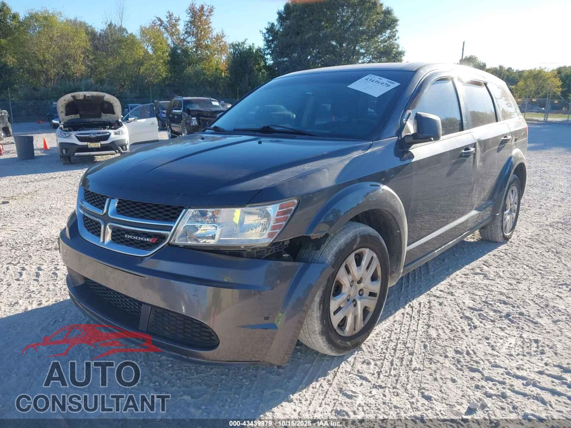 DODGE JOURNEY 2015 - 3C4PDCAB6FT699702