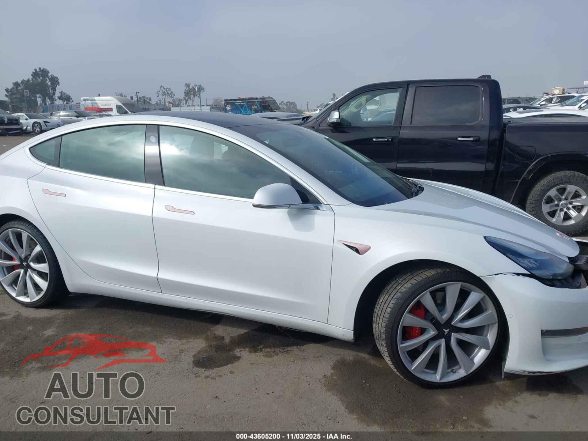 TESLA MODEL 3 2019 - 5YJ3E1EB0KF422014