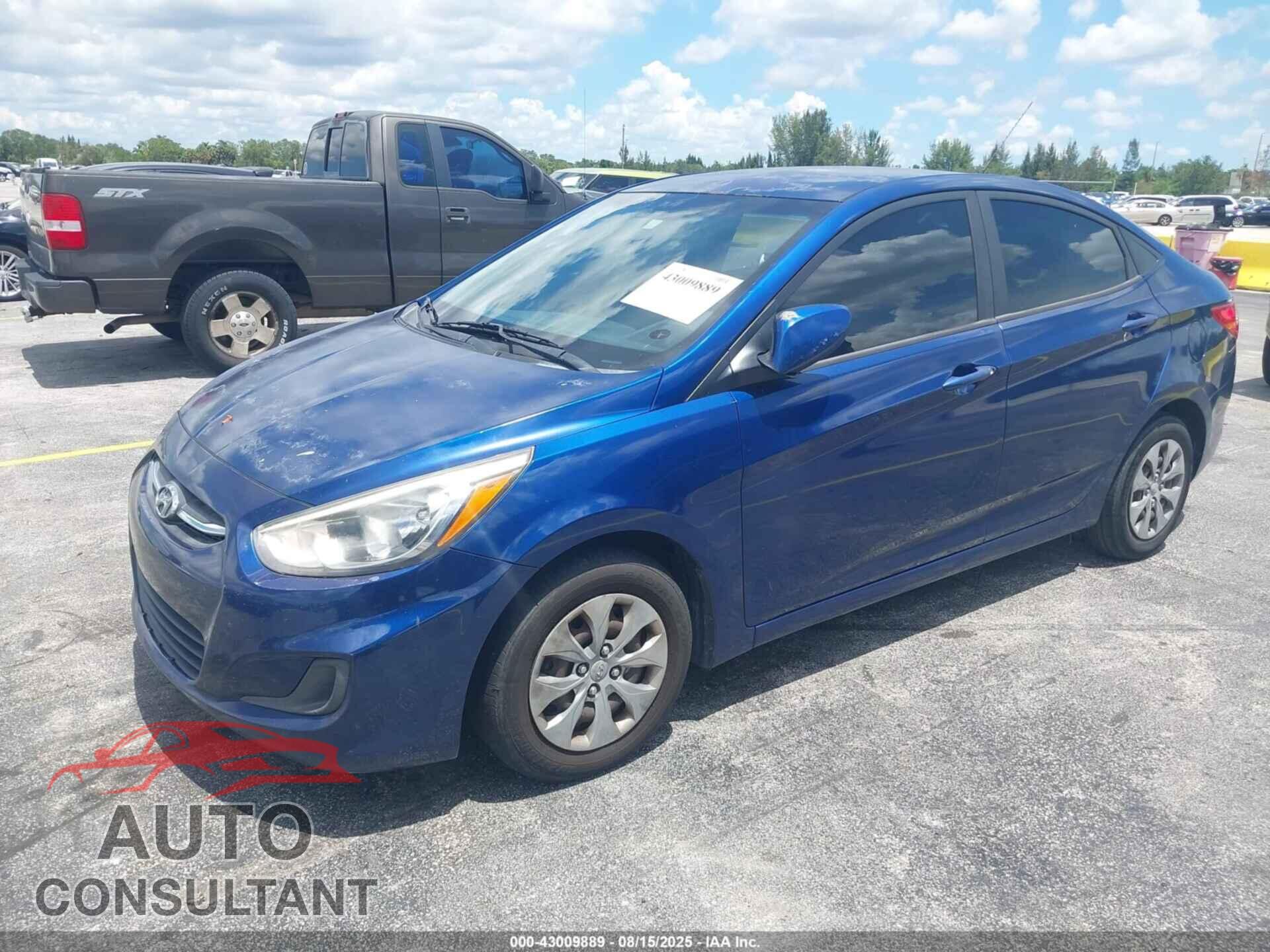 HYUNDAI ACCENT 2016 - KMHCT4AE3GU943181