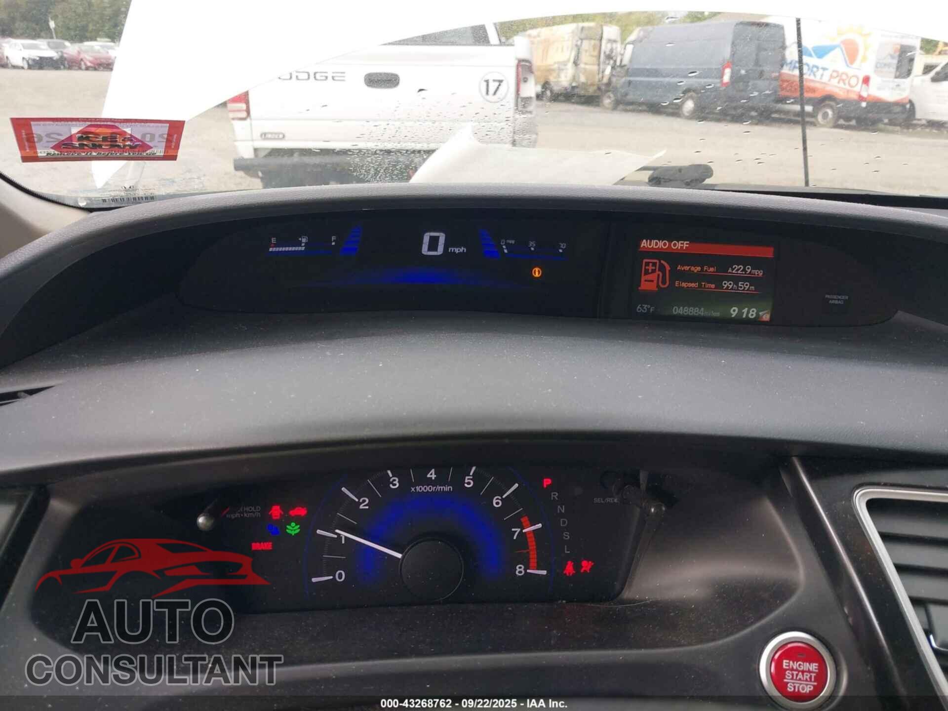 HONDA CIVIC 2015 - 19XFB2F89FE226292