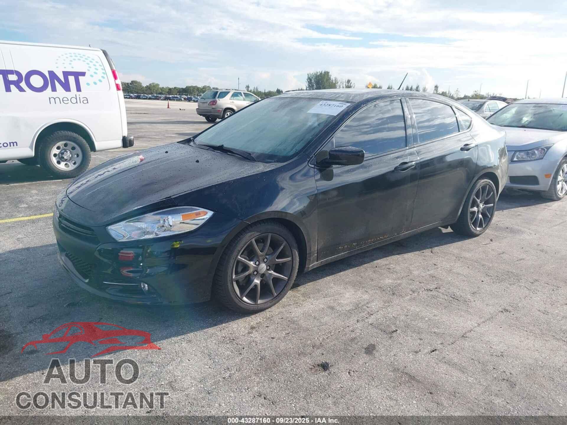 DODGE DART 2015 - 1C3CDFBB6FD392121