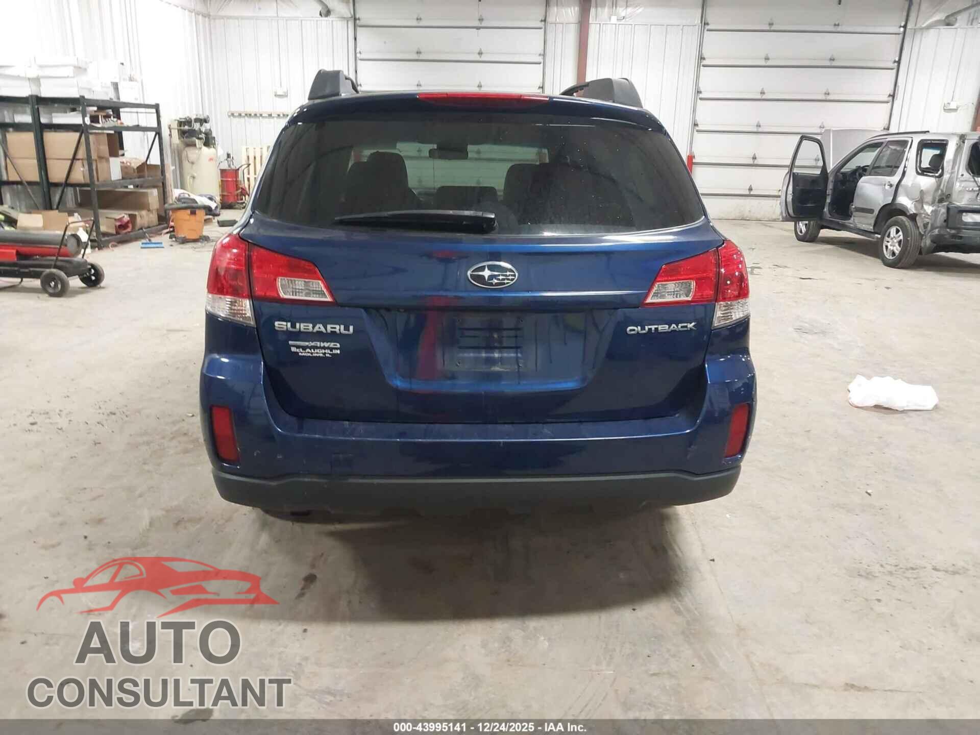 SUBARU OUTBACK 2010 - 4S4BRBLC1A3312629