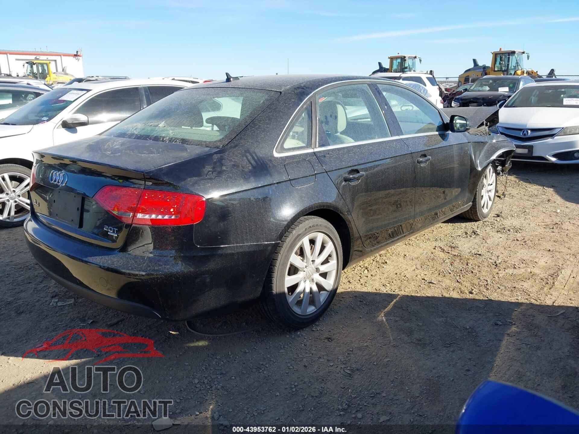 AUDI A4 2011 - WAUFFAFL7BA089012