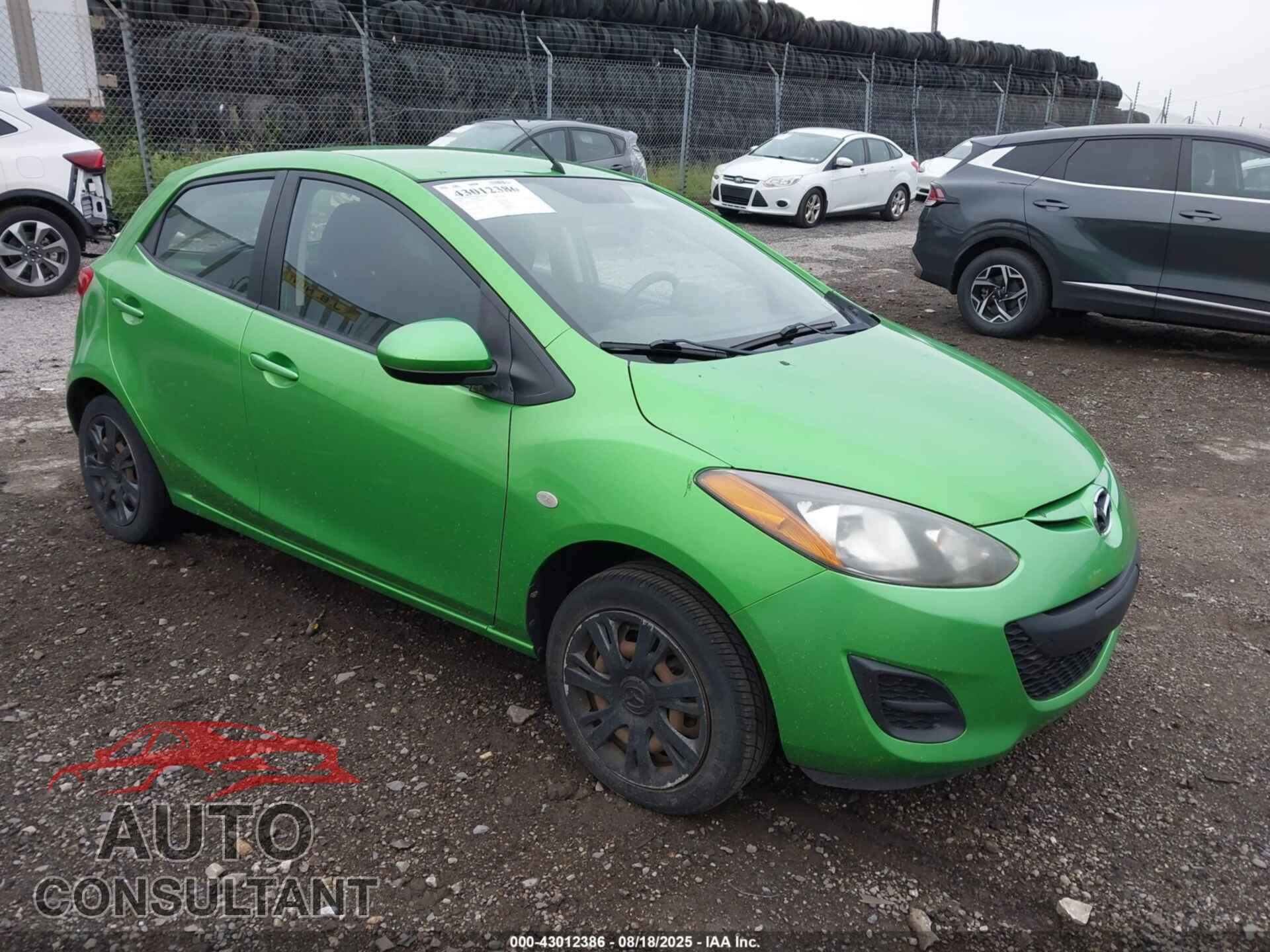 MAZDA MAZDA2 2012 - JM1DE1KZ9C0150908