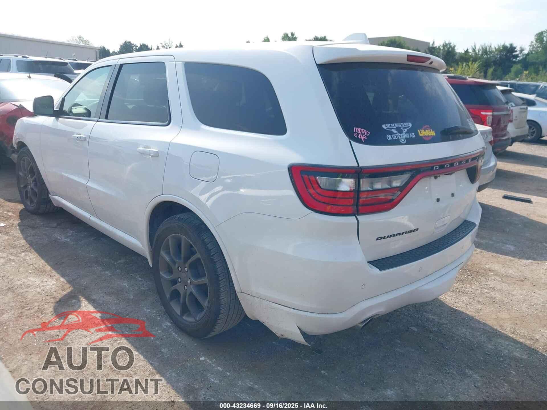 DODGE DURANGO 2016 - 1C4RDHDG9GC484051