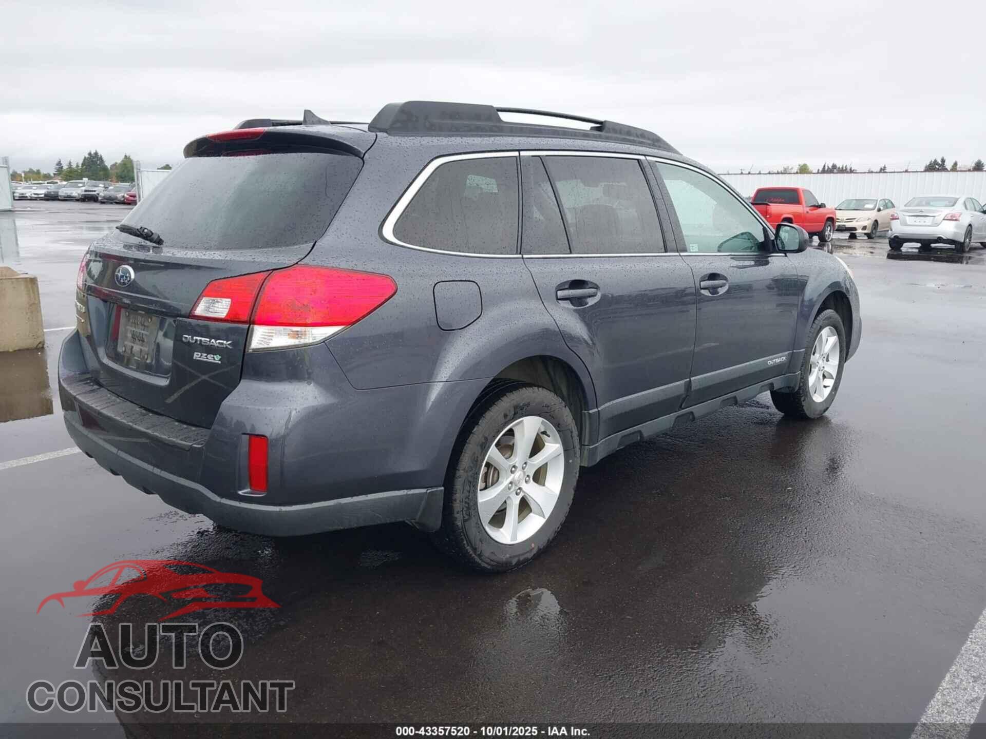 SUBARU OUTBACK 2013 - 4S4BRBPC2D3221903
