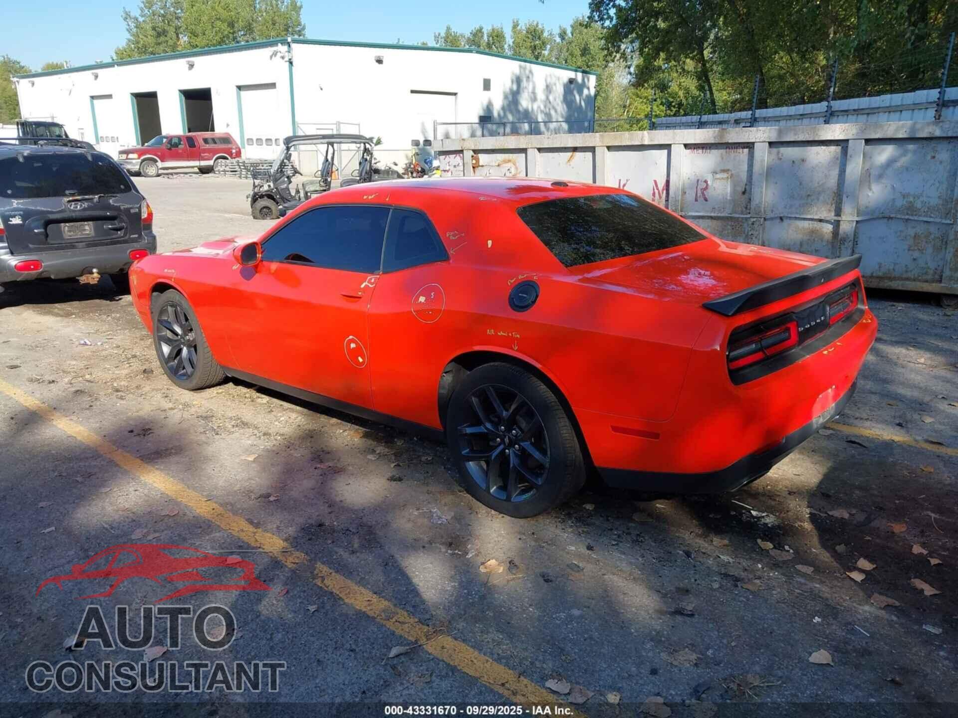 DODGE CHALLENGER 2019 - 2C3CDZAG7KH621398